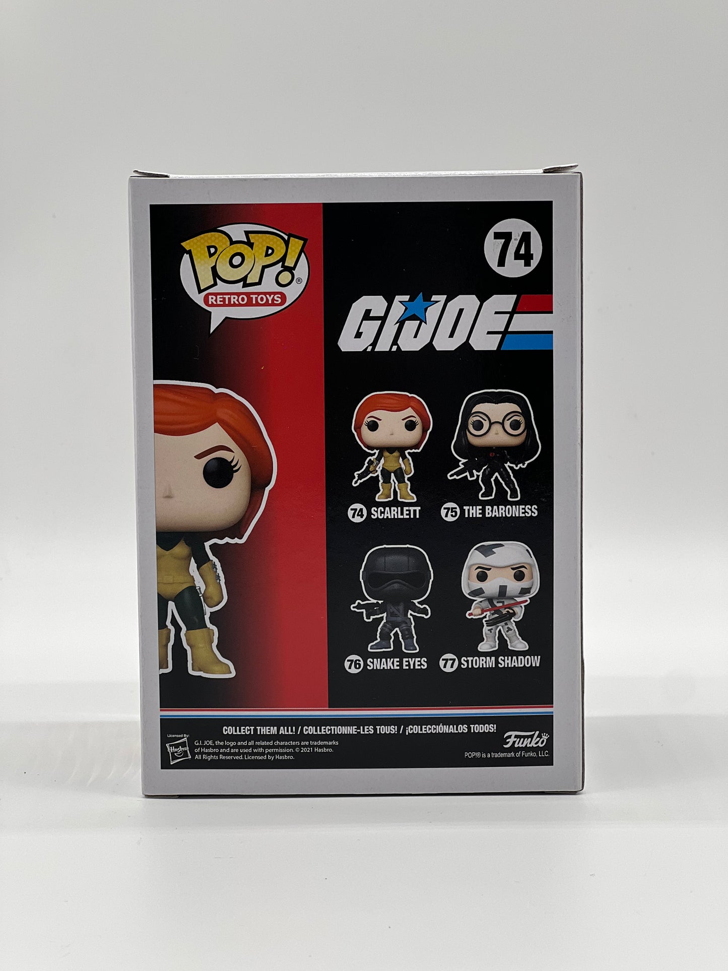 Pop! Retro Toys G.I.Joe 74 Scarlett