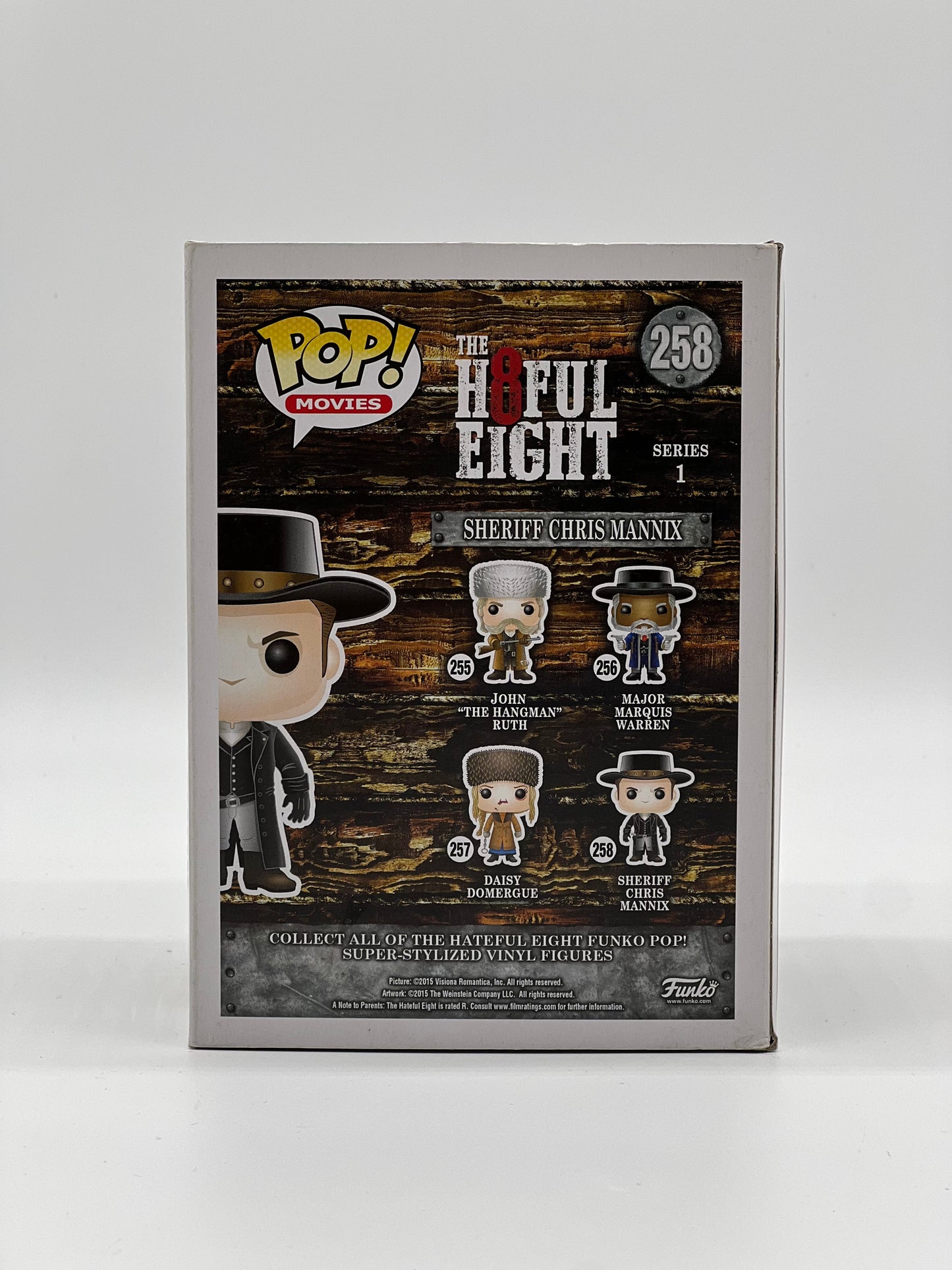 Pop! Movies The H8ful Eight 258 Sheriff Chris Mannix