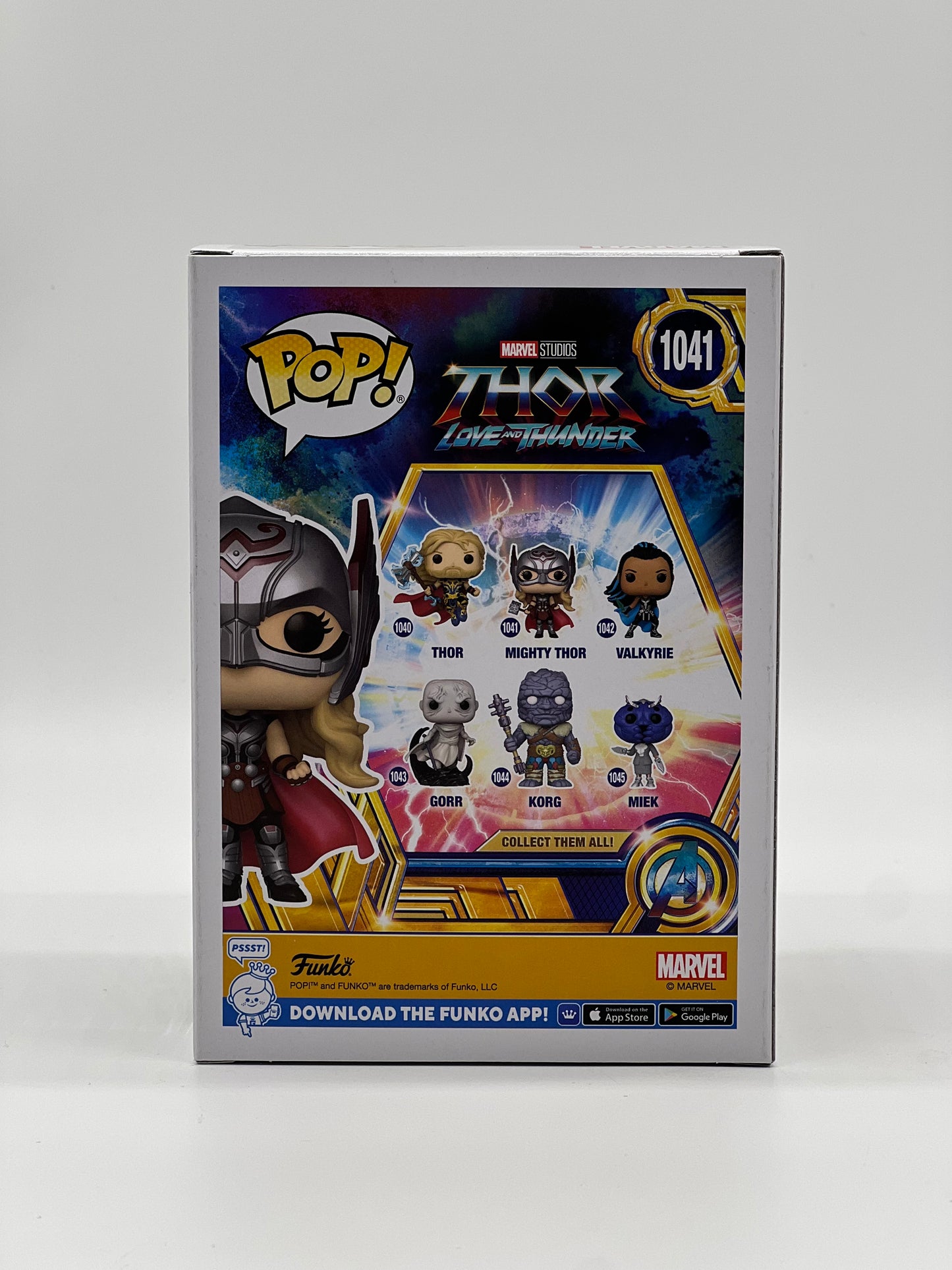 Pop! Marvel Studios Thor Love And Thunder 1041 Mighty Thor