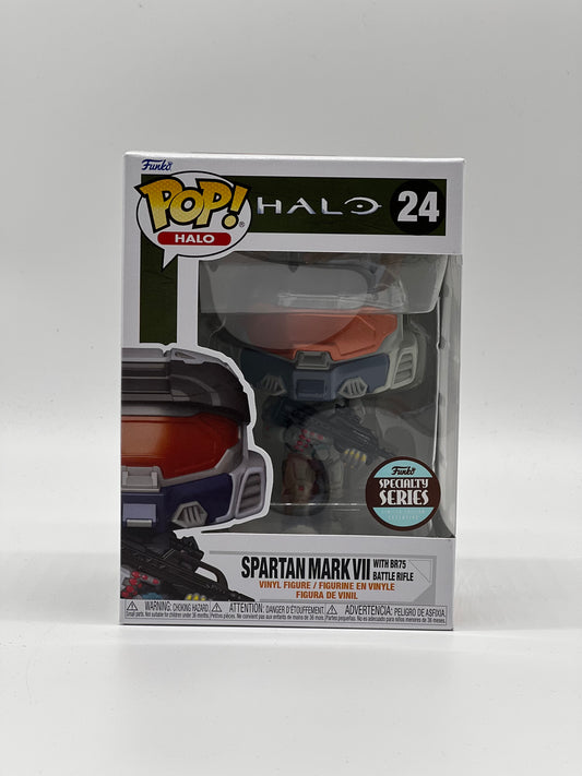 Pop! Halo Halo 24 Spartan Mark VII With BR75 Battle Rifle Specialty Series