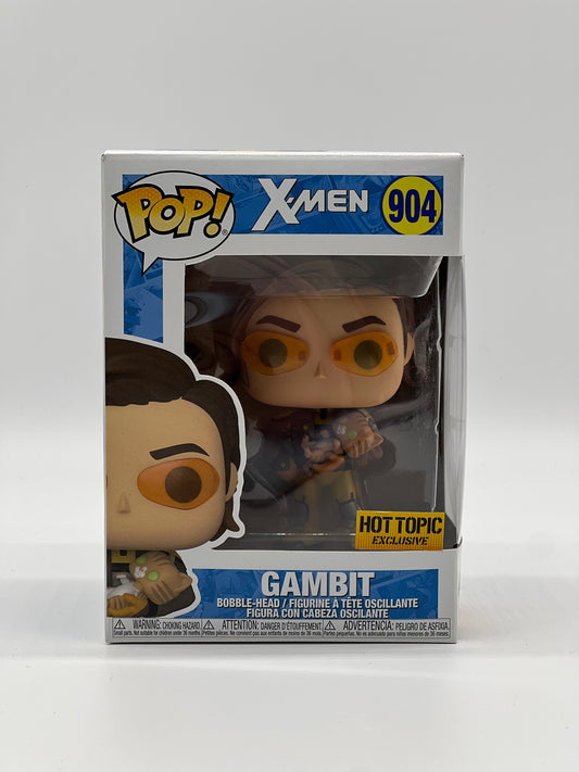 Pop! X-Men 904 Gambit HotTopic Exclusive