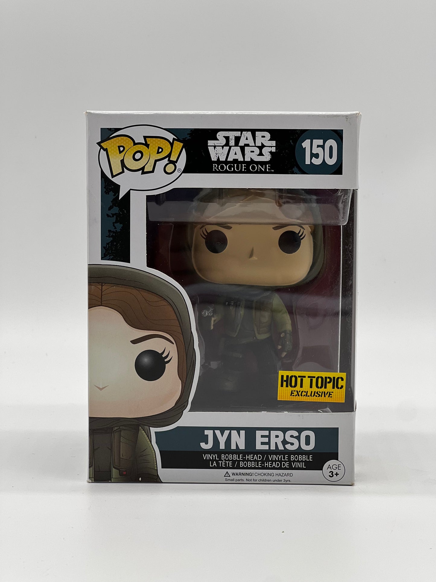 Pop! Star Wars Rogue One 150 Jyn Erso HotTopic Exclusive