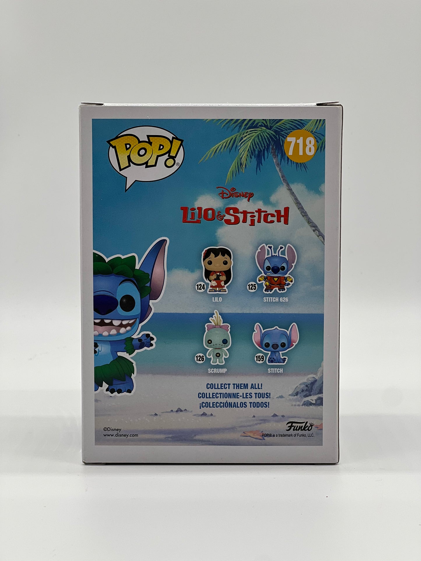 Pop! Disney Lilo & Stitch 718 Hula Stitch HotTopic Exclusive