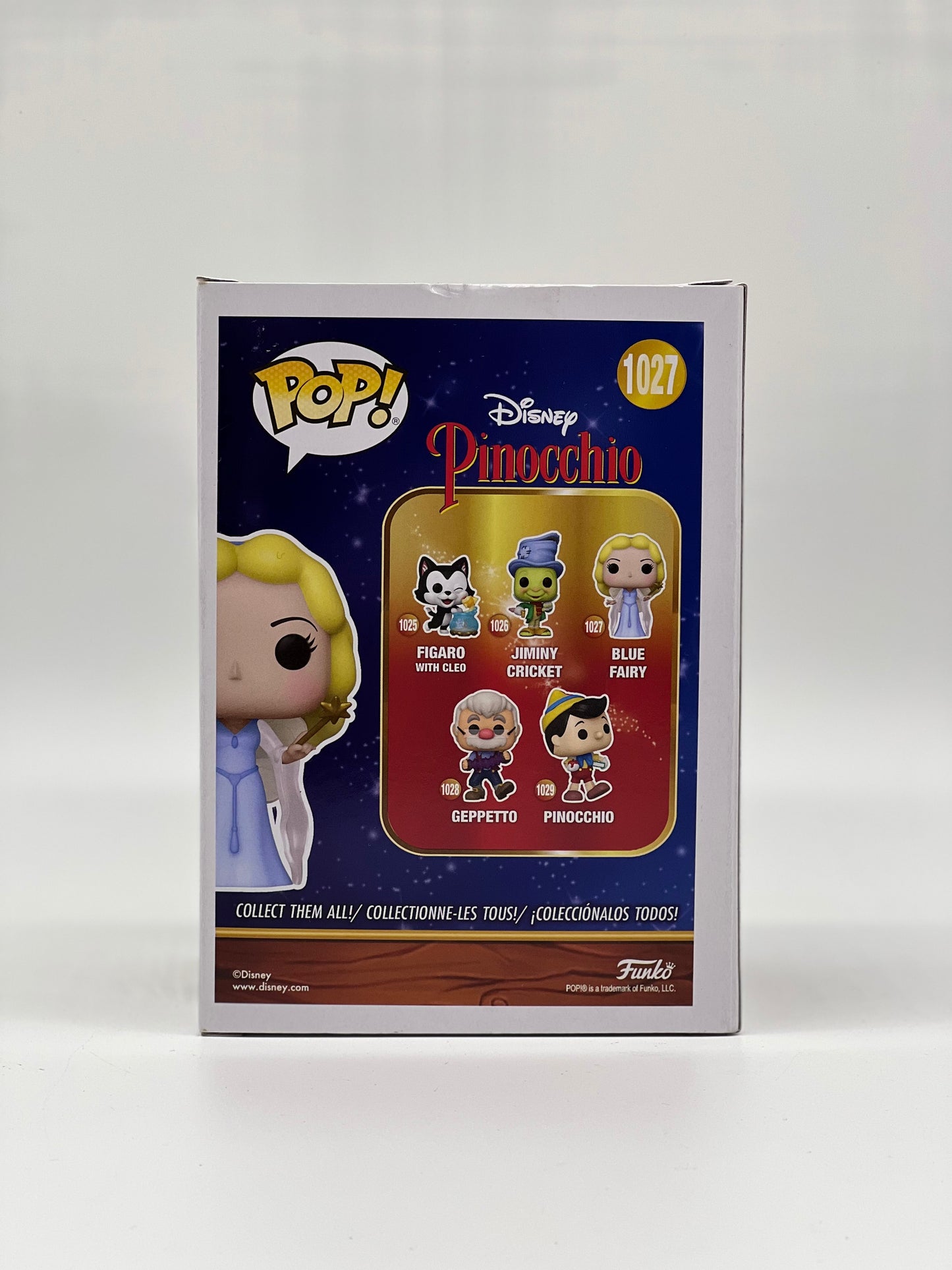 Pop! Disney Pinocchio 1027 Blue Fairy