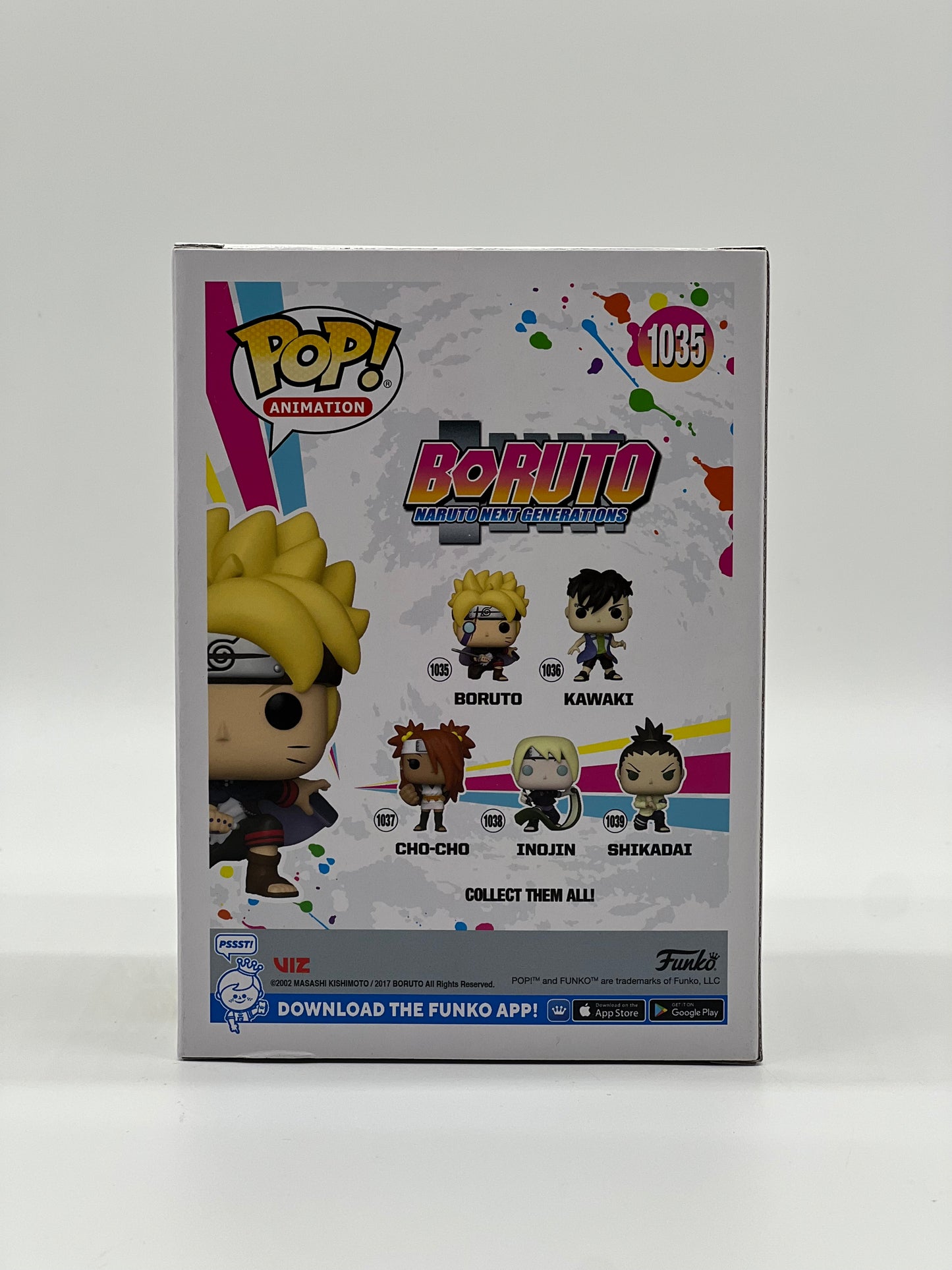 Pop! Animation Boruto Naruto Next Generations 1035 Boruto Glows In The Dark Entertainment Earth Exclusive Limited Edition