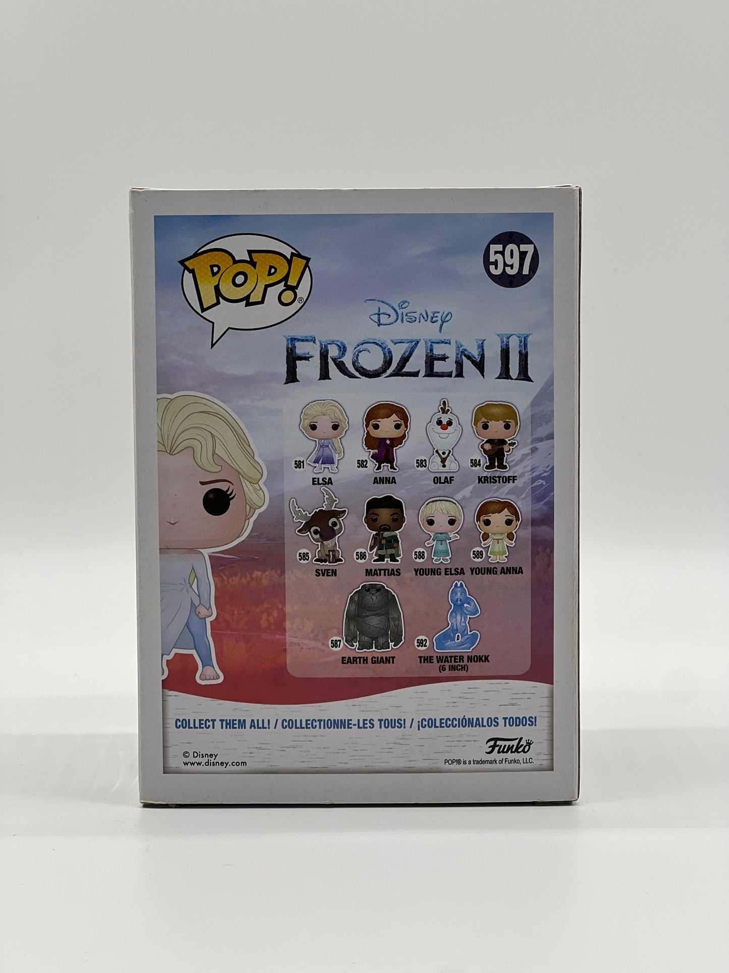 Pop! Disney Frozen II 597 Elsa Only At Walmart