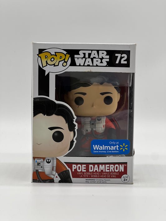 Pop! Star Wars 72 Poe Dameron Only At Walmart