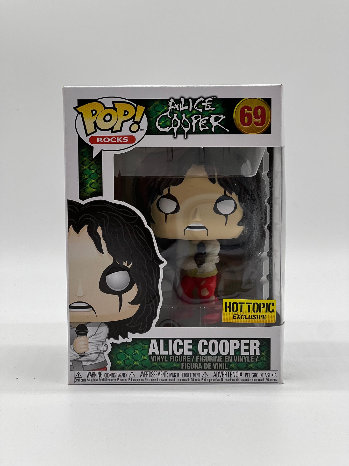 Pop! Rocks Alice Cooper 69 Alice Cooper HotTopic Exclusive