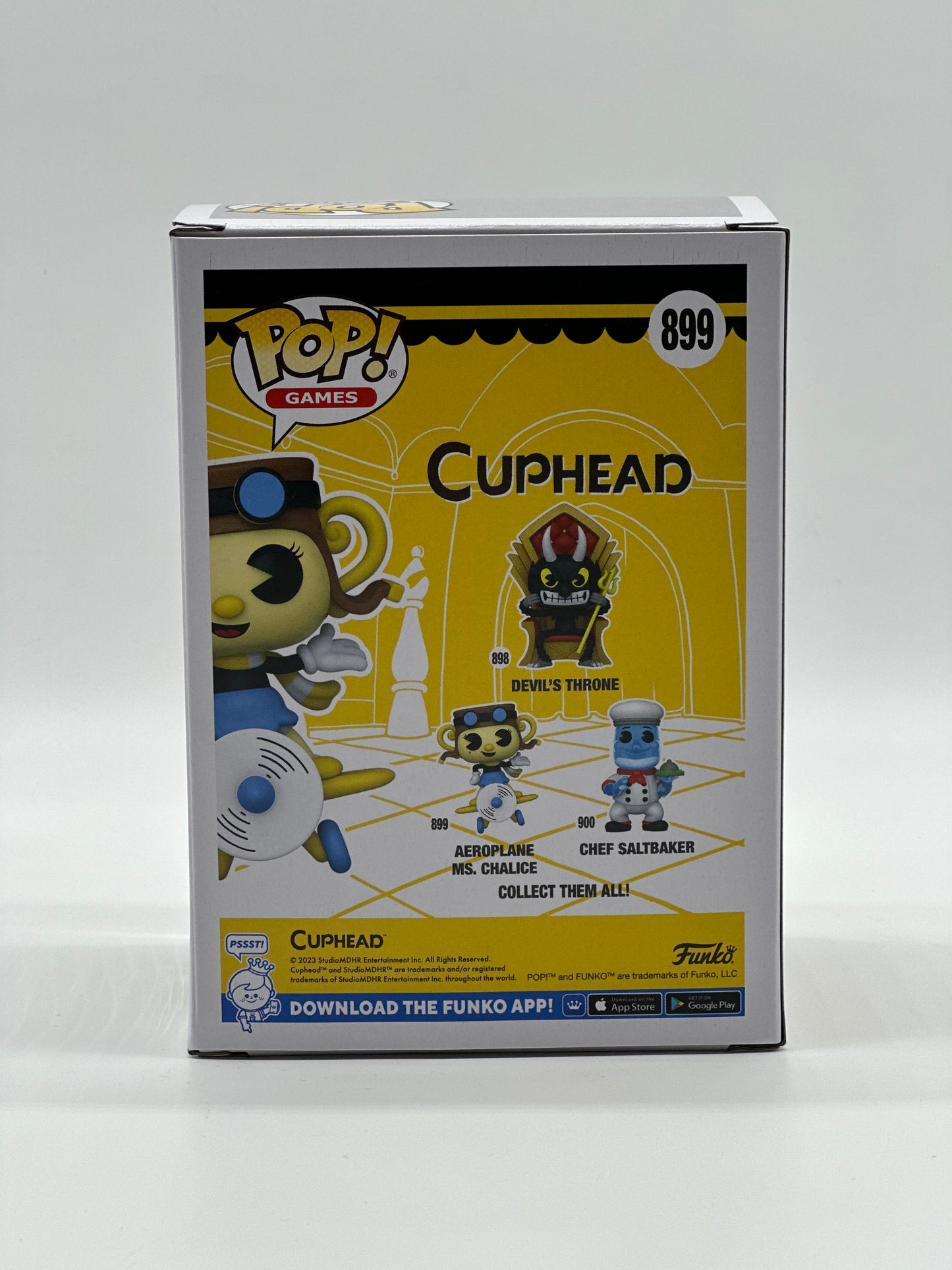 Pop! Games Cuphead 899 Aeroplane Ms. Chalice