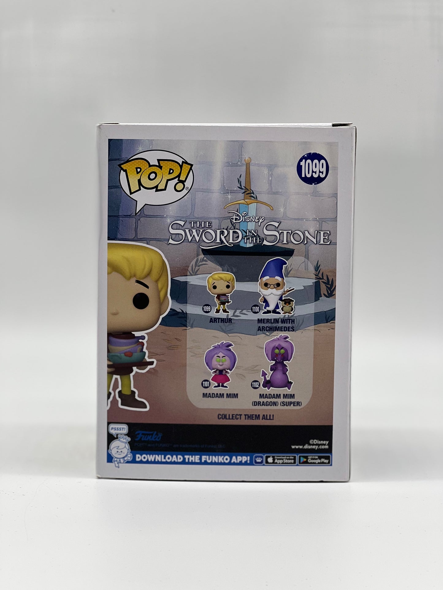 Pop! Disney The Sword In The Stone 1099 Arthur