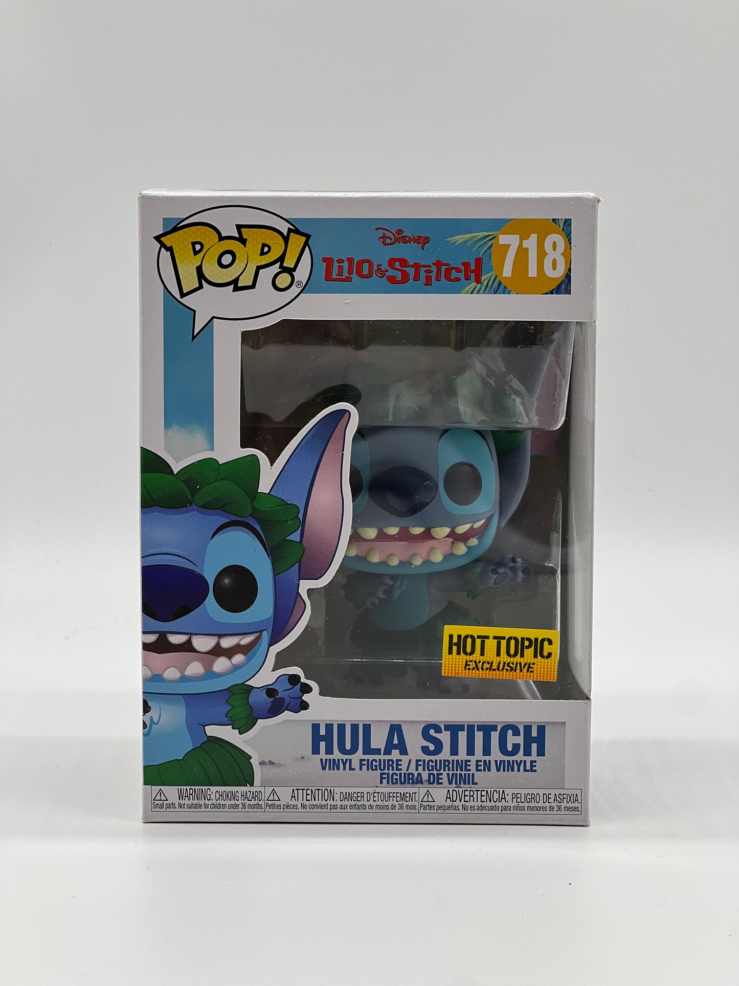 Pop! Disney Lilo & Stitch 718 Hula Stitch HotTopic Exclusive