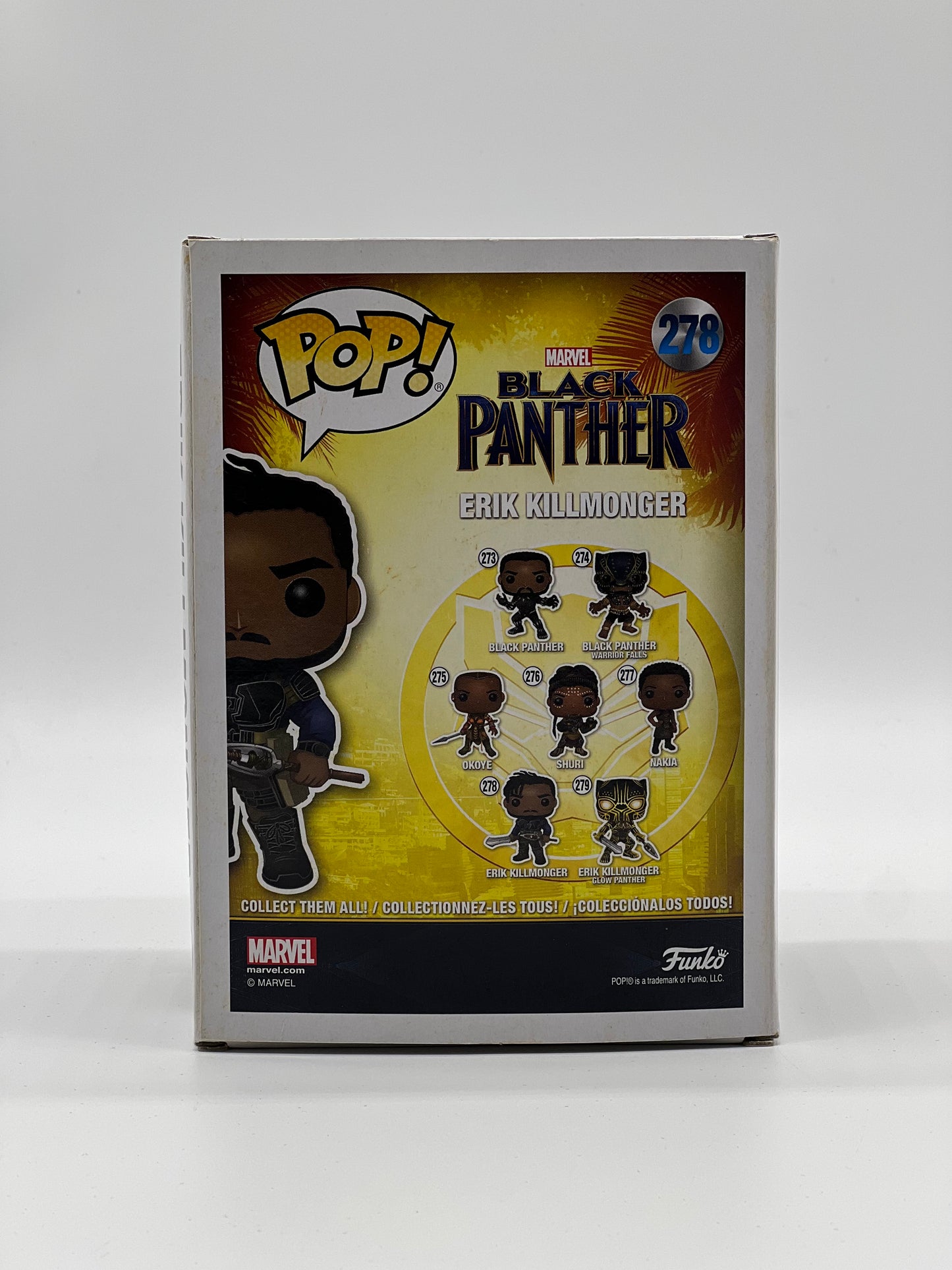 Pop! Marvel Black Panther 278 Erik Killmonger