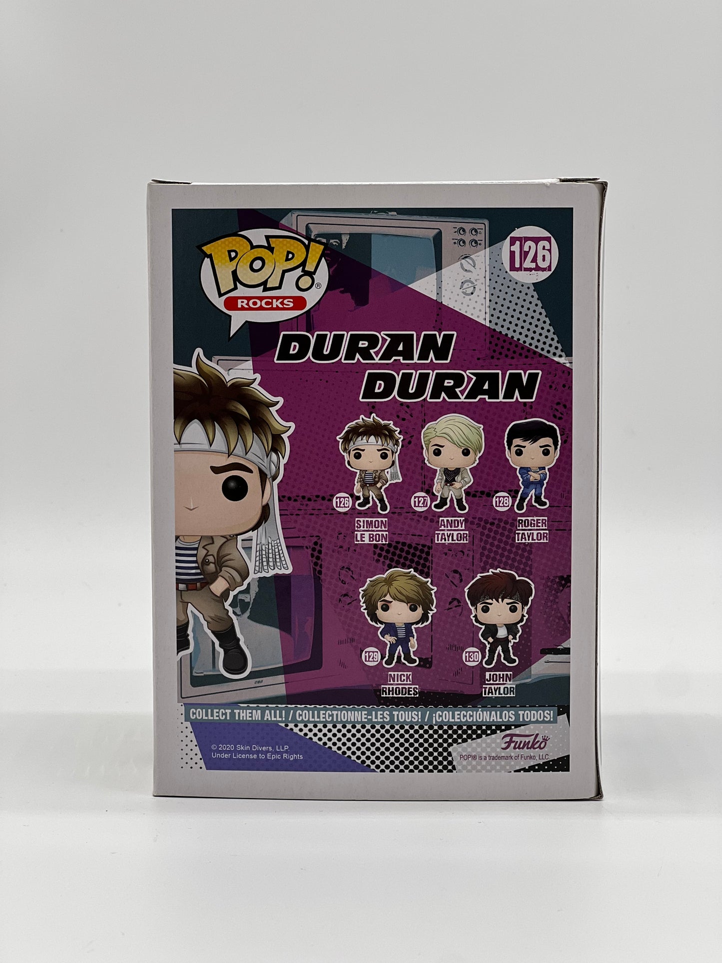 Pop! Rocks Duran Duran 126 Simon Le Bon