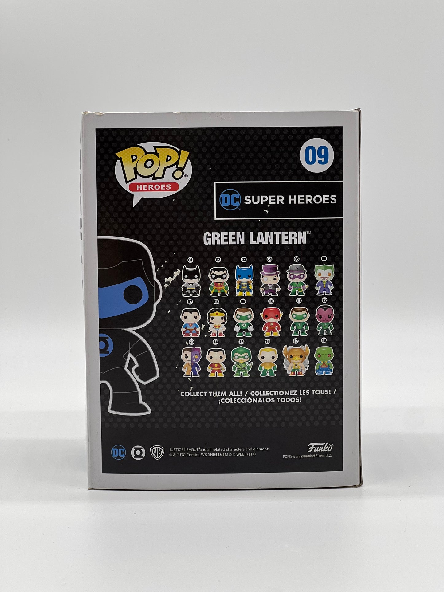 Pop! Heroes DC Super Heroes 09 Green Lantern Glows In The Dark Entertainment Exclusive