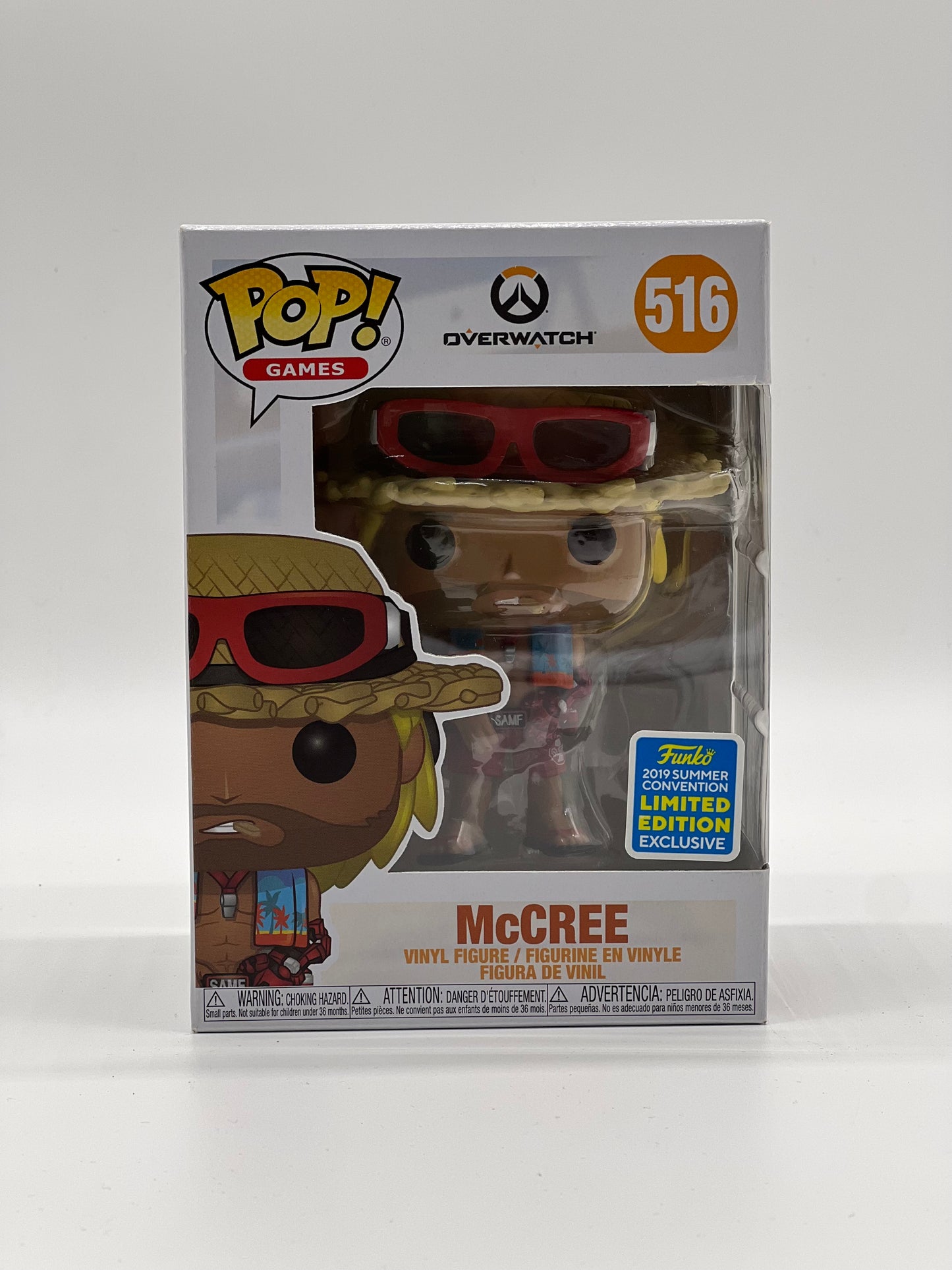 Pop! Games Overwatch 516 McCree 2019 Summer Convention Limited Edition