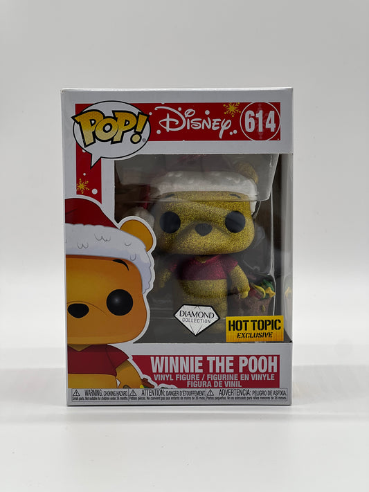 Pop! Disney 614 Winnie The Pooh Diamond Collection HotTopic Exclusive