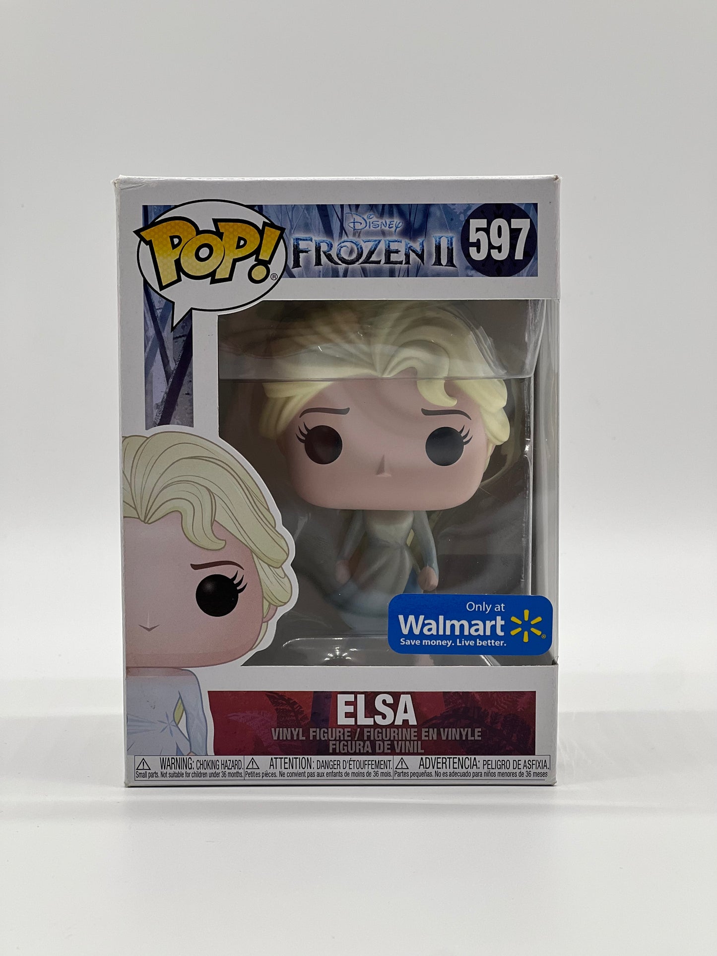 Pop! Disney Frozen II 597 Elsa Only At Walmart