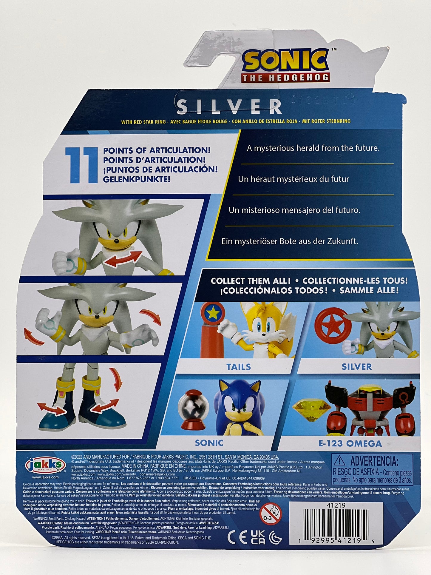 Sonic The Hedgehog Silver