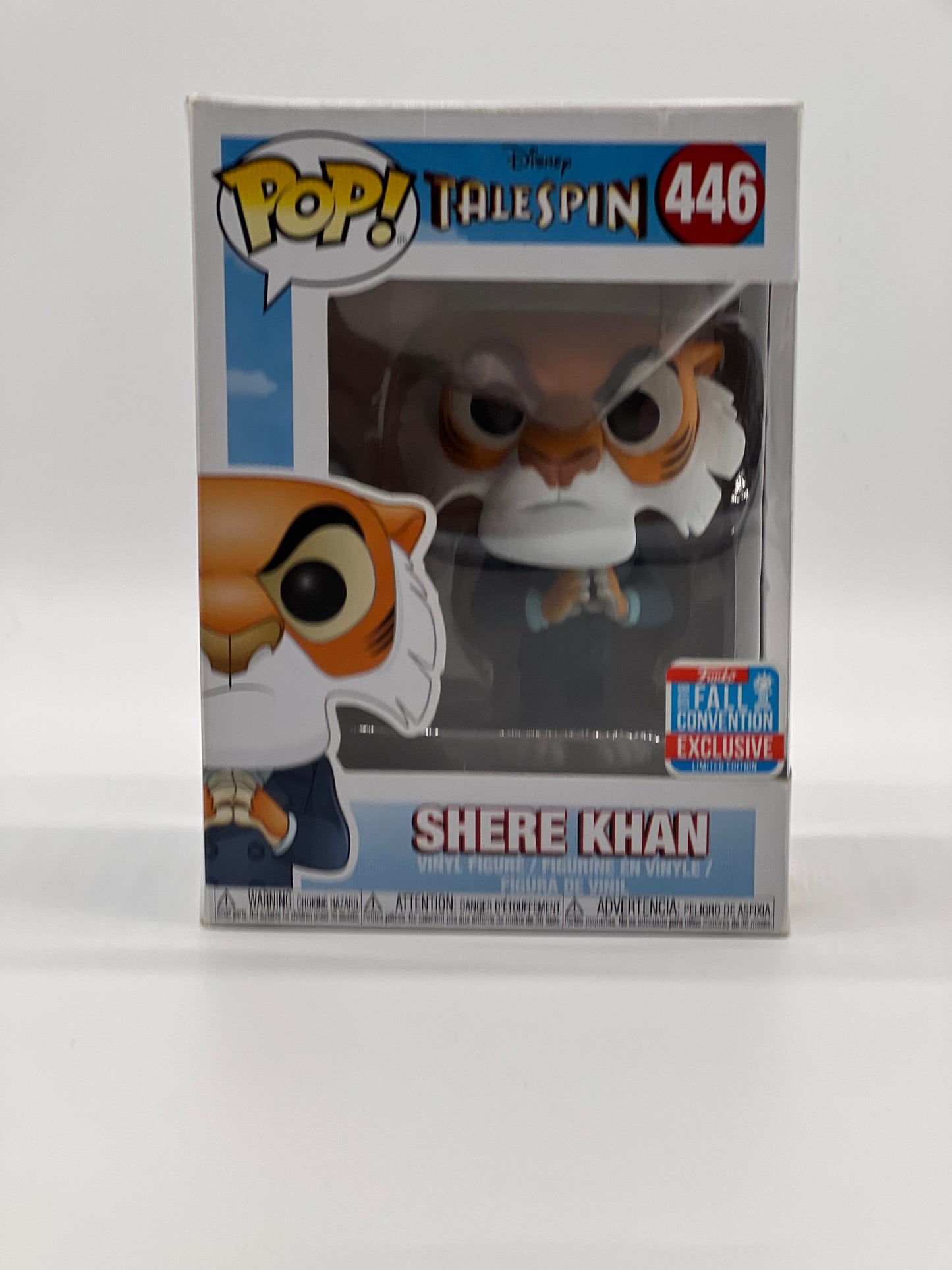 Pop! Disney TaleSpin 446 Shere Khan 2018 Fall Convention Exclusive Limited Edition