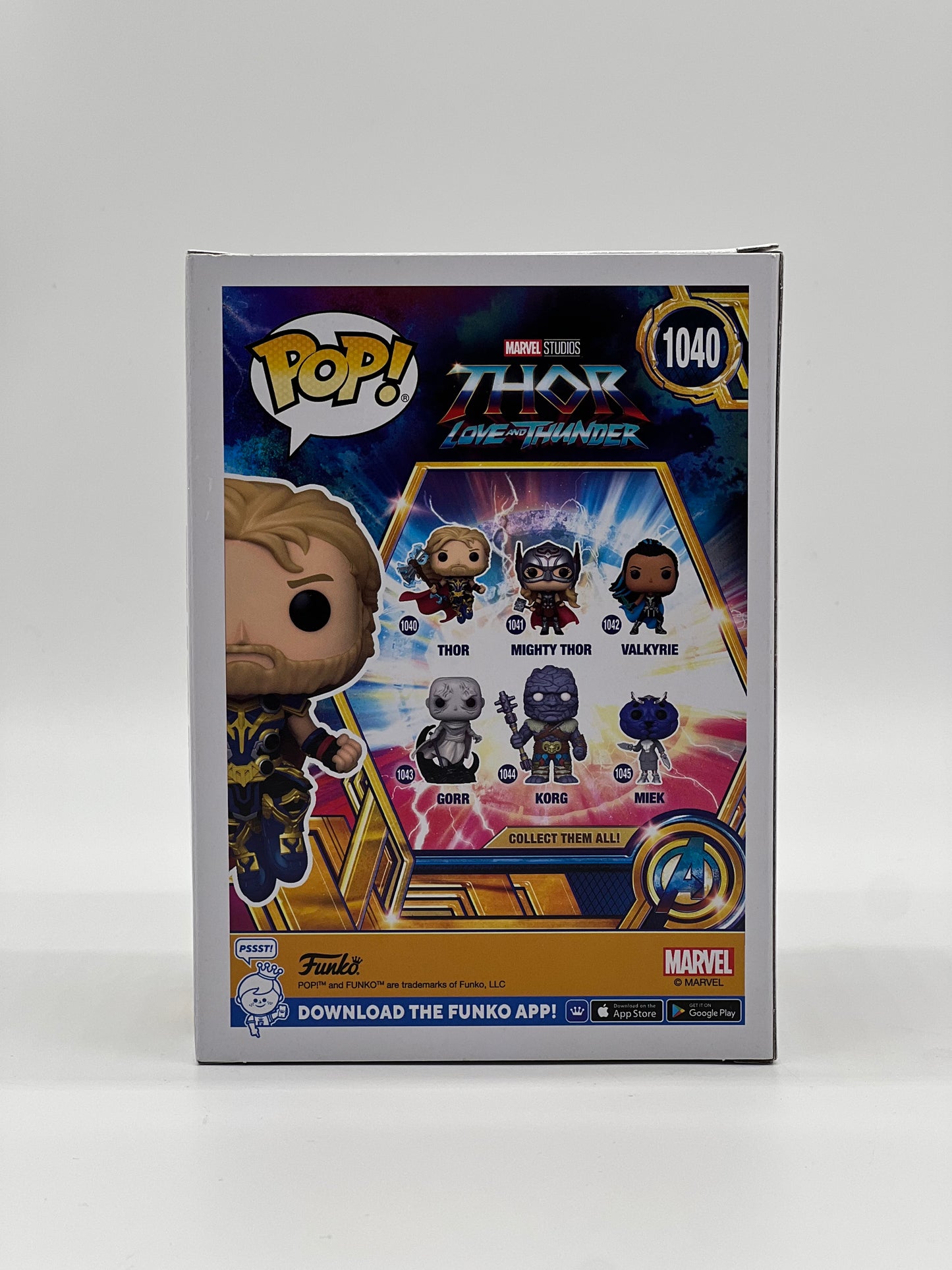 Pop! Marvel Studios Thor Love And Thunder 1040 Thor