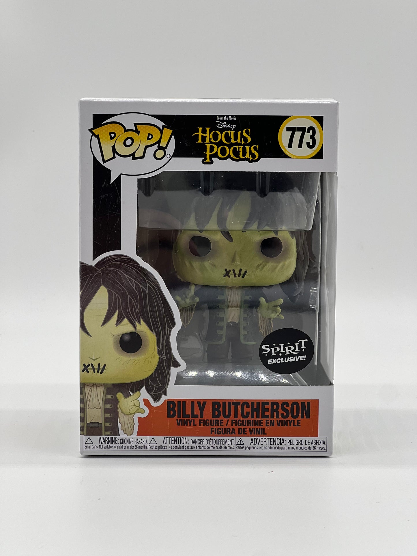 Pop! From The Movie Disney Hocus Pocus 773 Billy Butcherson Spirit Exclusive