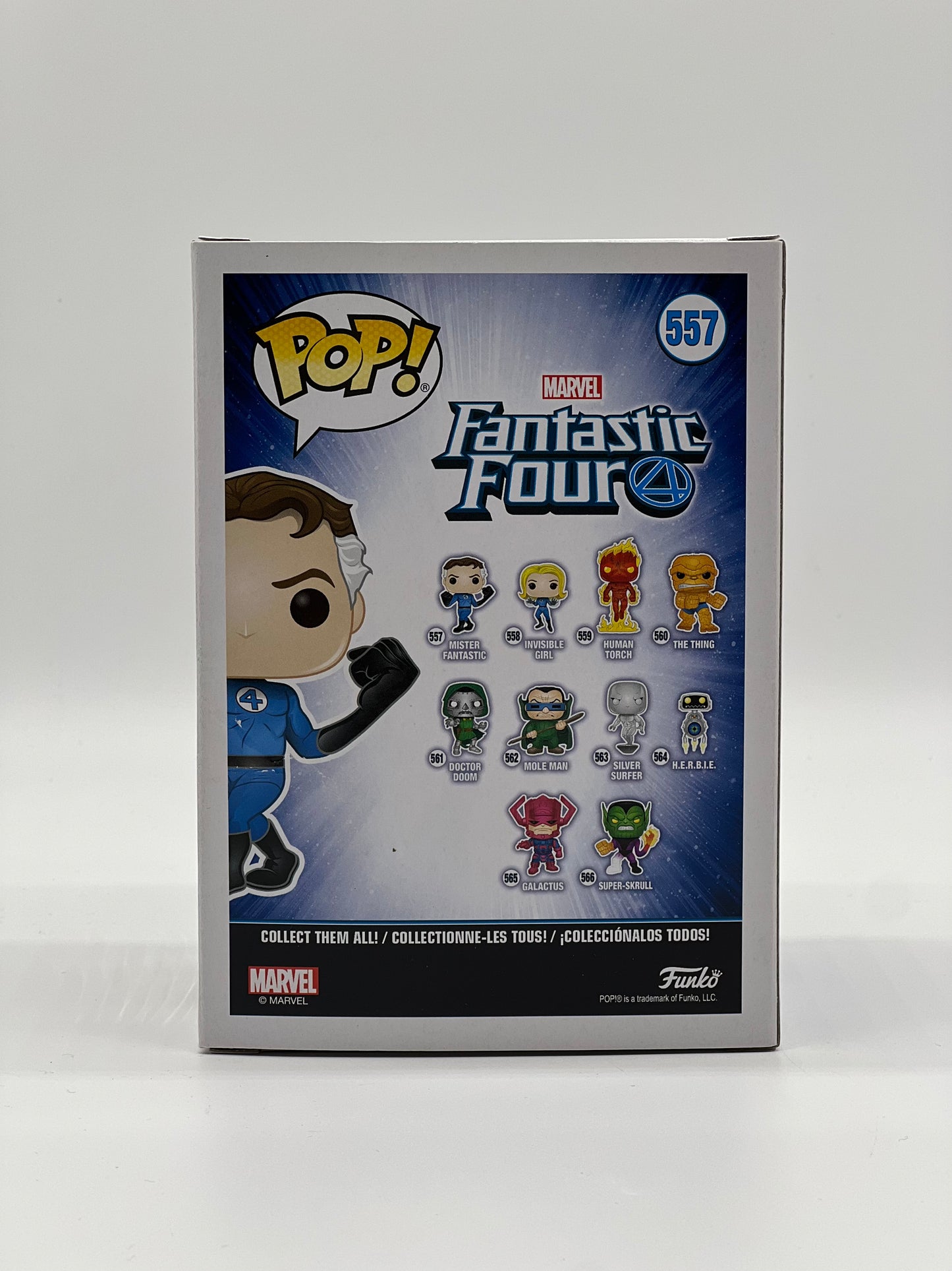 Pop! Marvel Fantastic Four 4 557 Mister Fantastic