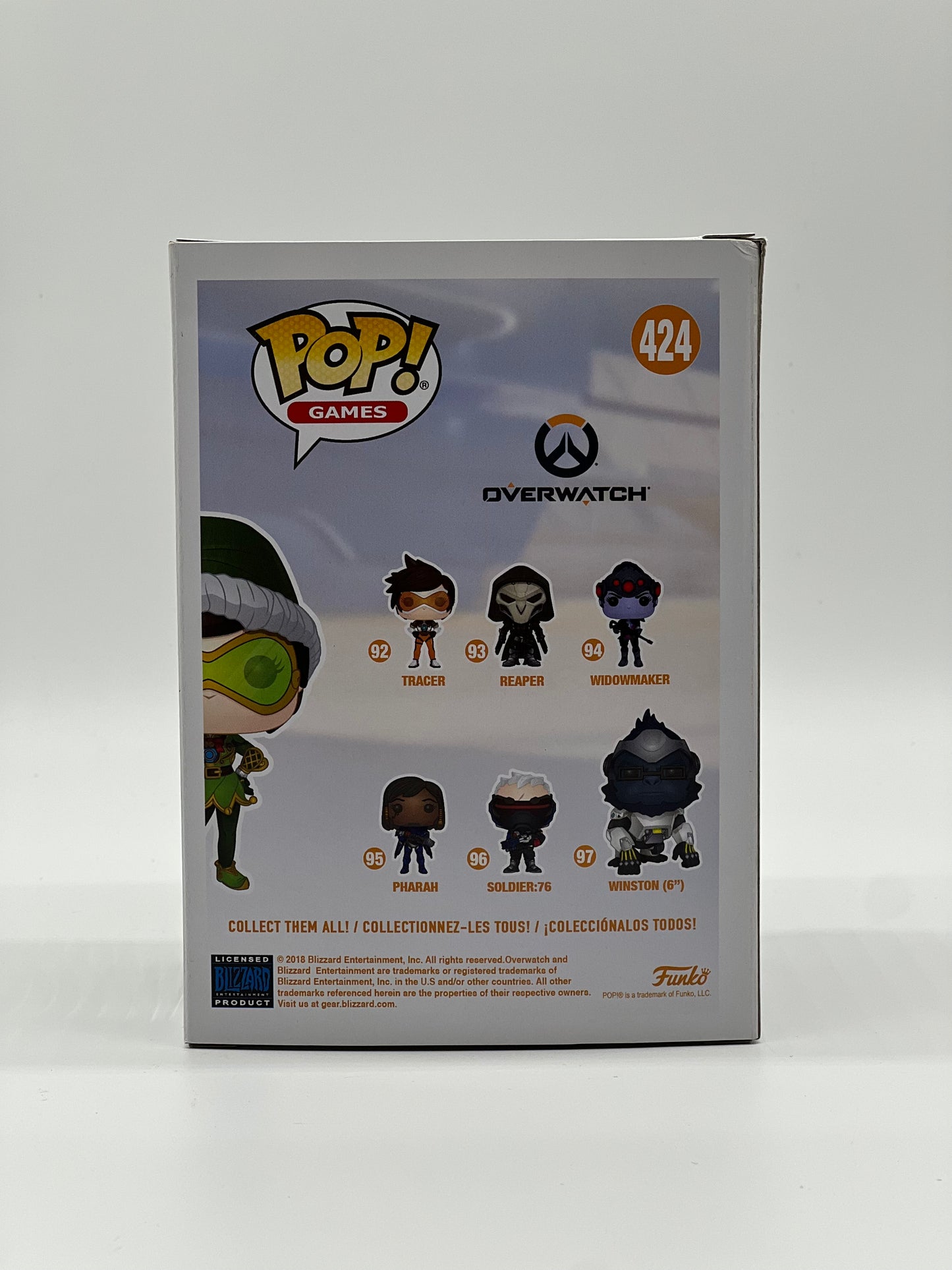 Pop! Games Overwatch 424 Tracer GameStop Exclusive