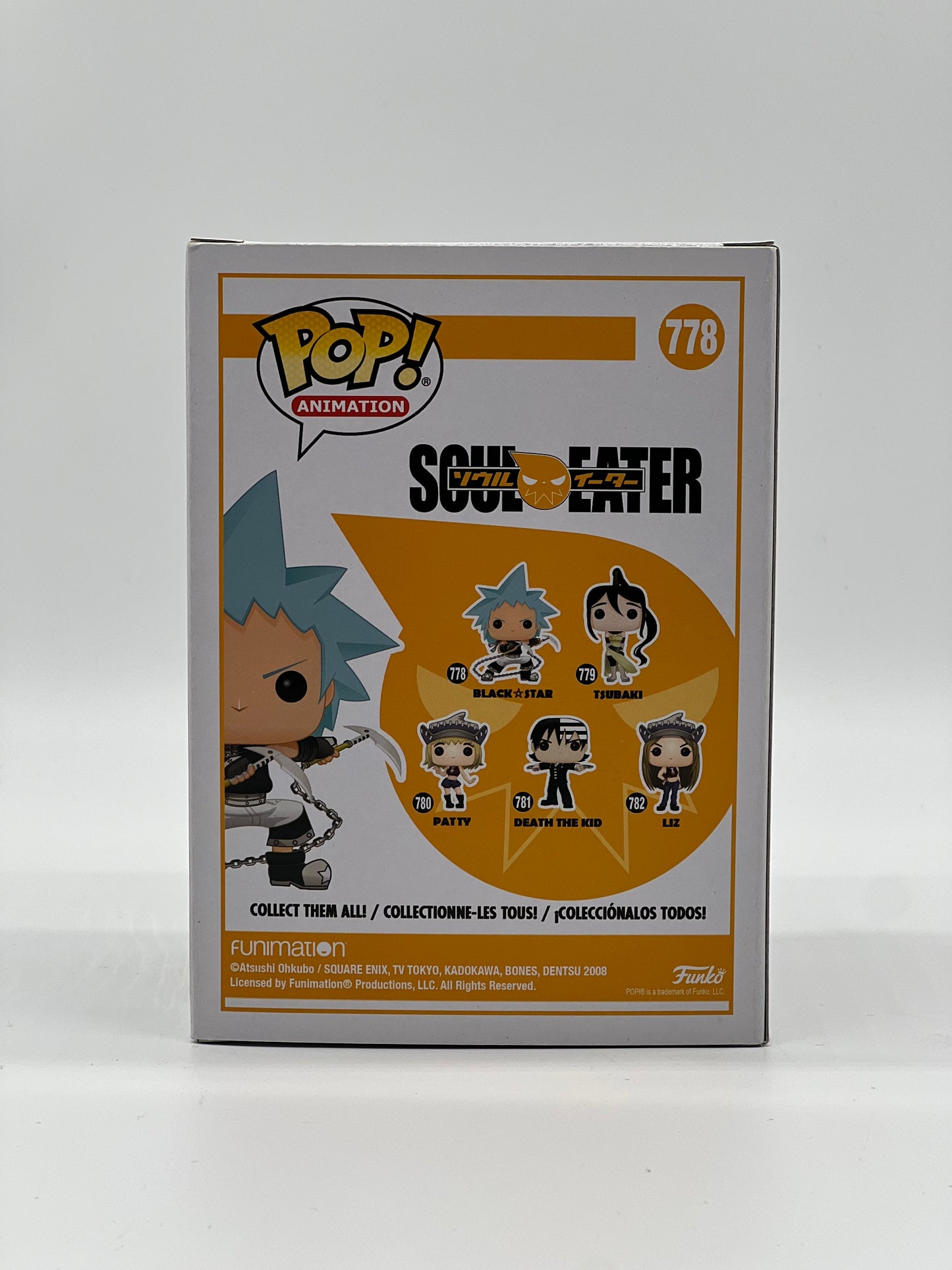 Pop! Animation Soul Eater 778 Black Star