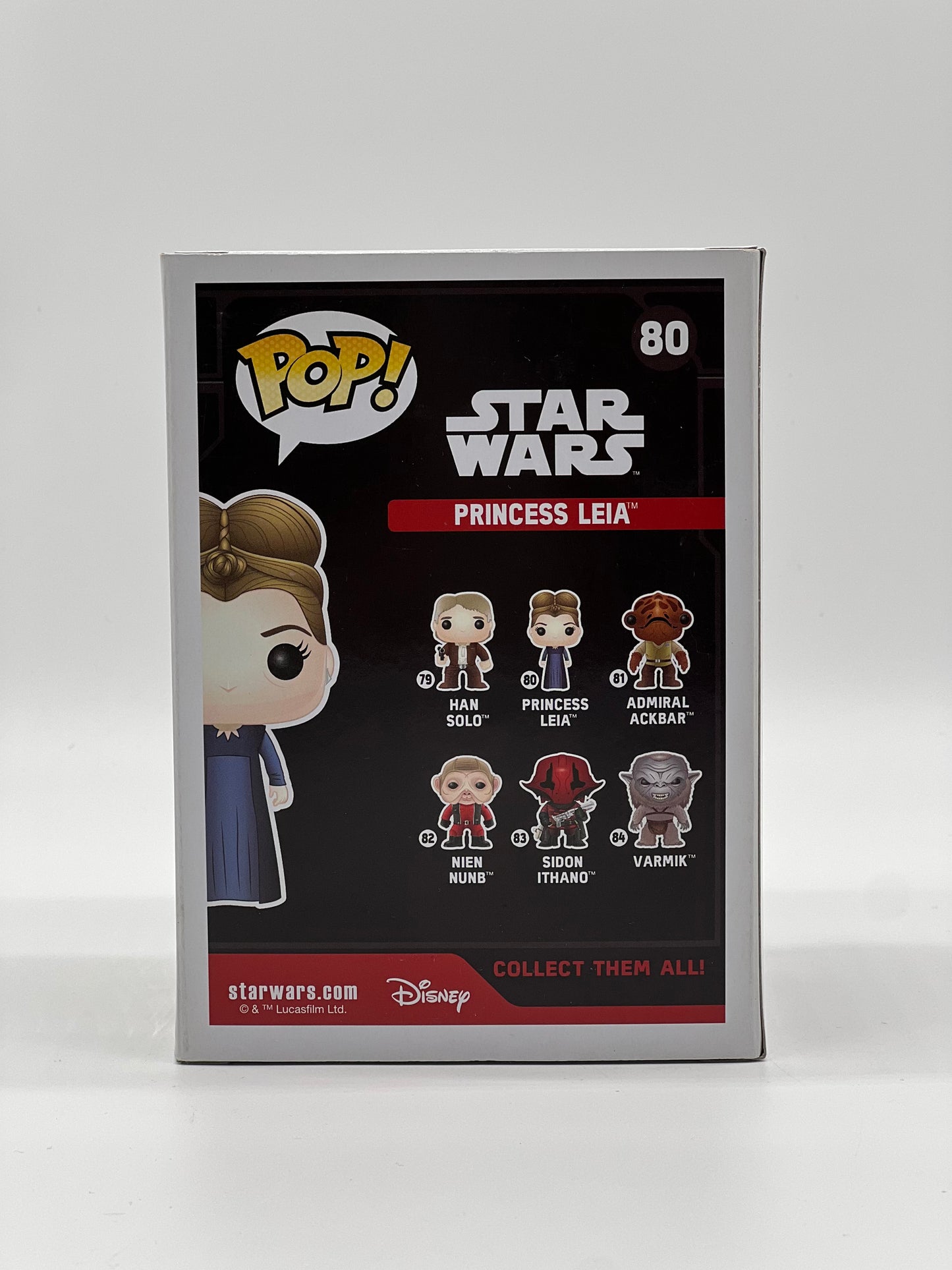 Pop! Star Wars 80 Princess Leia