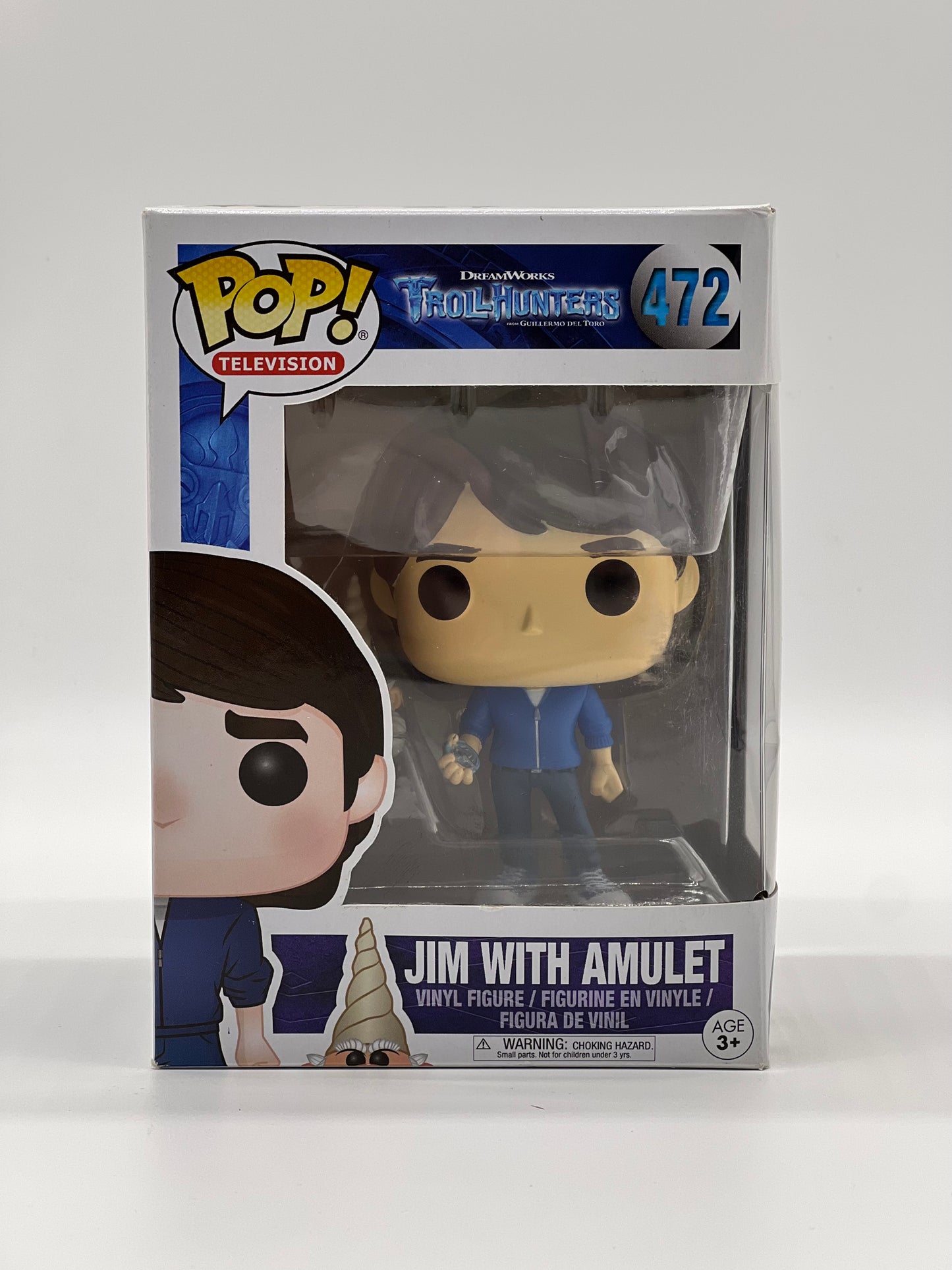 Pop! Television DreamWorks TrollHunters From Guillermo Del Toro 472 Jim With Amulet