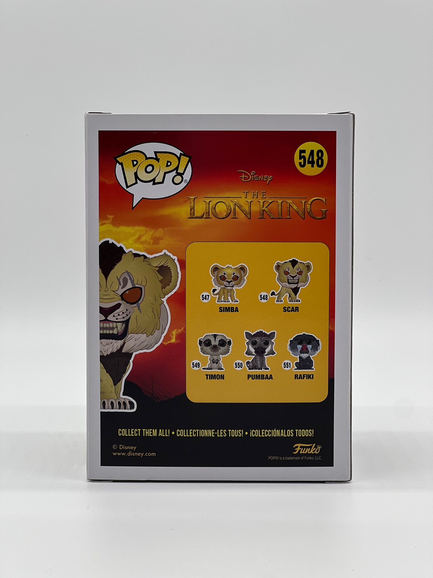 Pop! Disney The Lion King 548 Scar