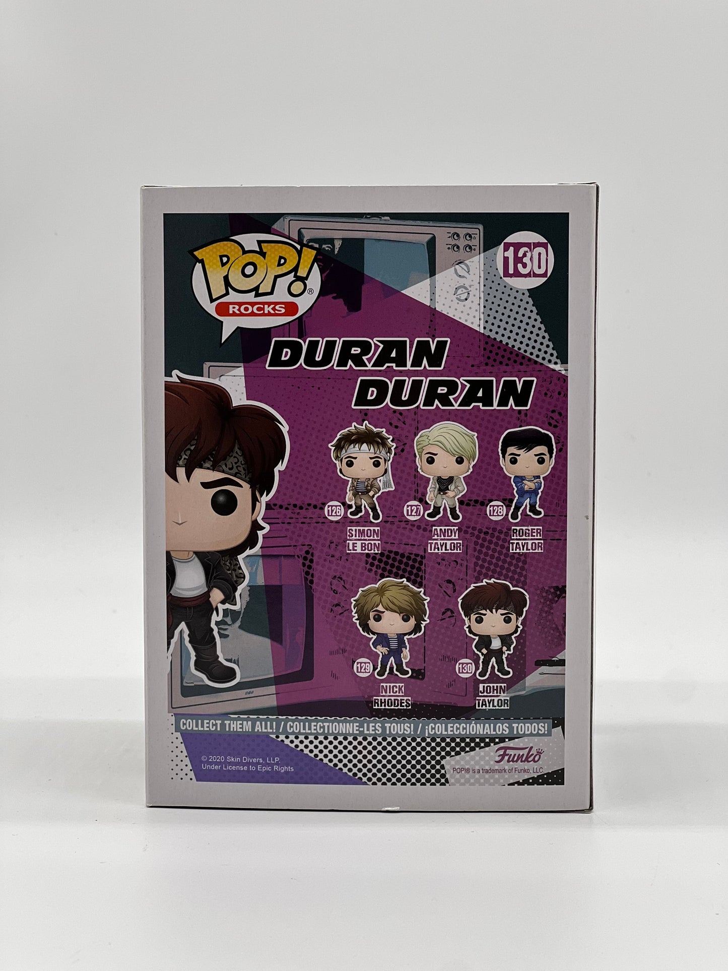 Pop! Rocks Duran Duran 130 John Taylor