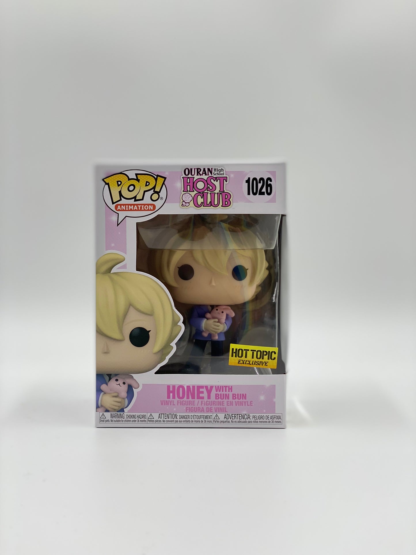 Pop! Animation Ouran High School Host Club 1026 Honey With Bun Bun HotTopic Exclusive