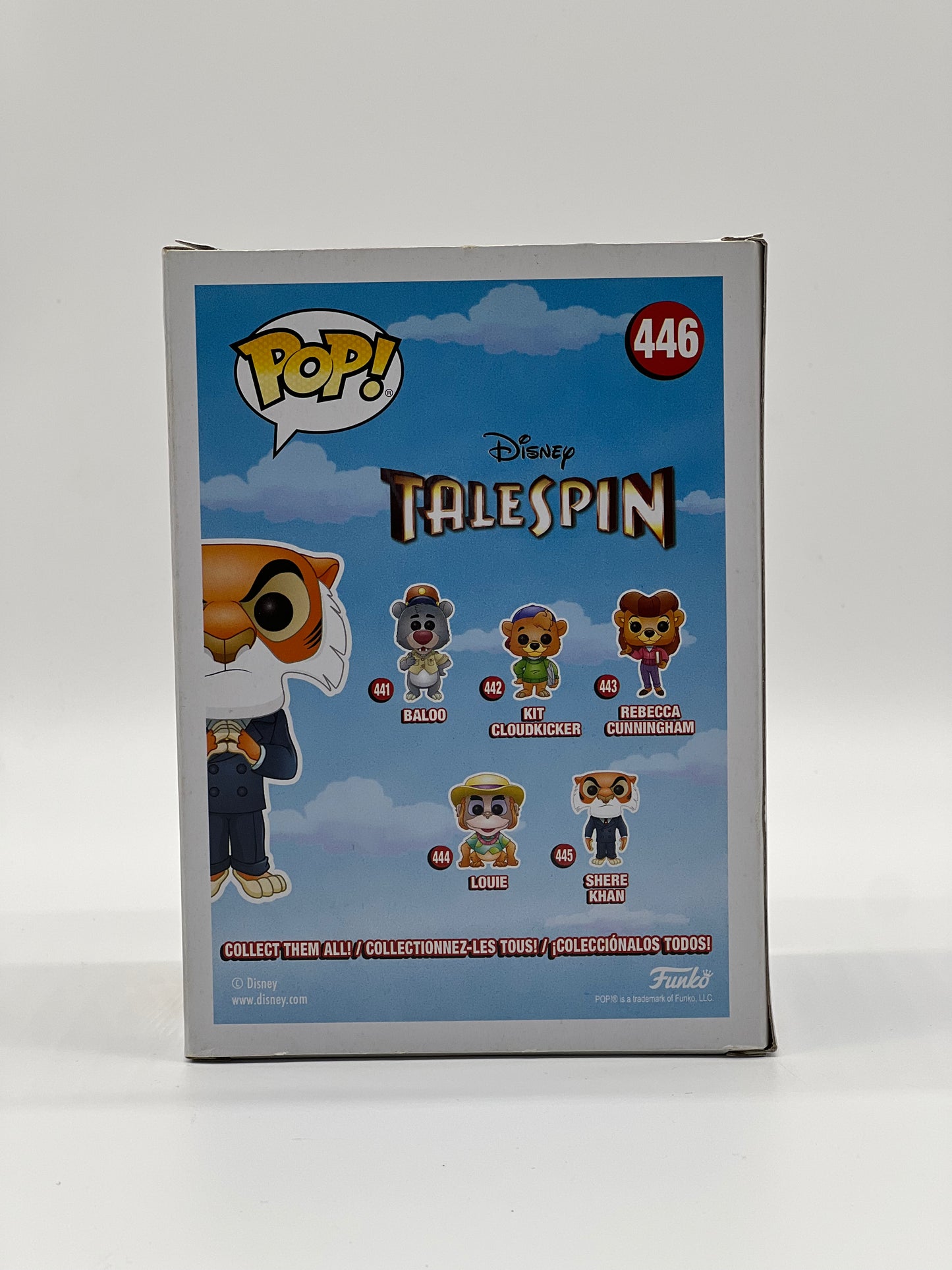 Pop! Disney TaleSpin 446 Shere Khan 2018 Fall Convention Exclusive Limited Edition