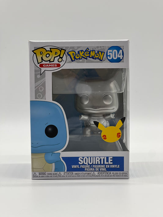 Pop! Games Pokemon 504 Squirtle 25