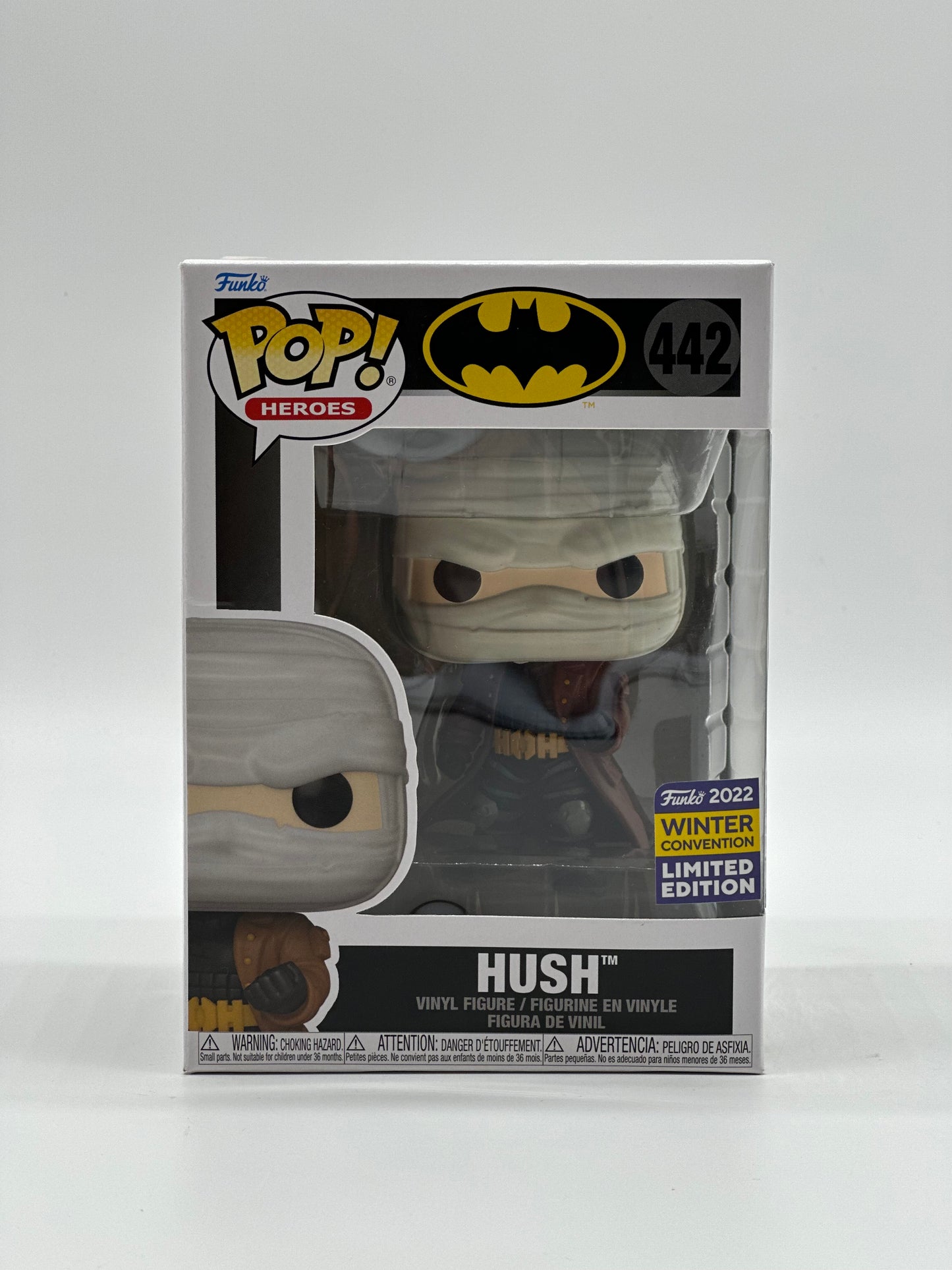 Pop! Heroes Batman 442 Hush 2022 Winter Convention Limited Edition