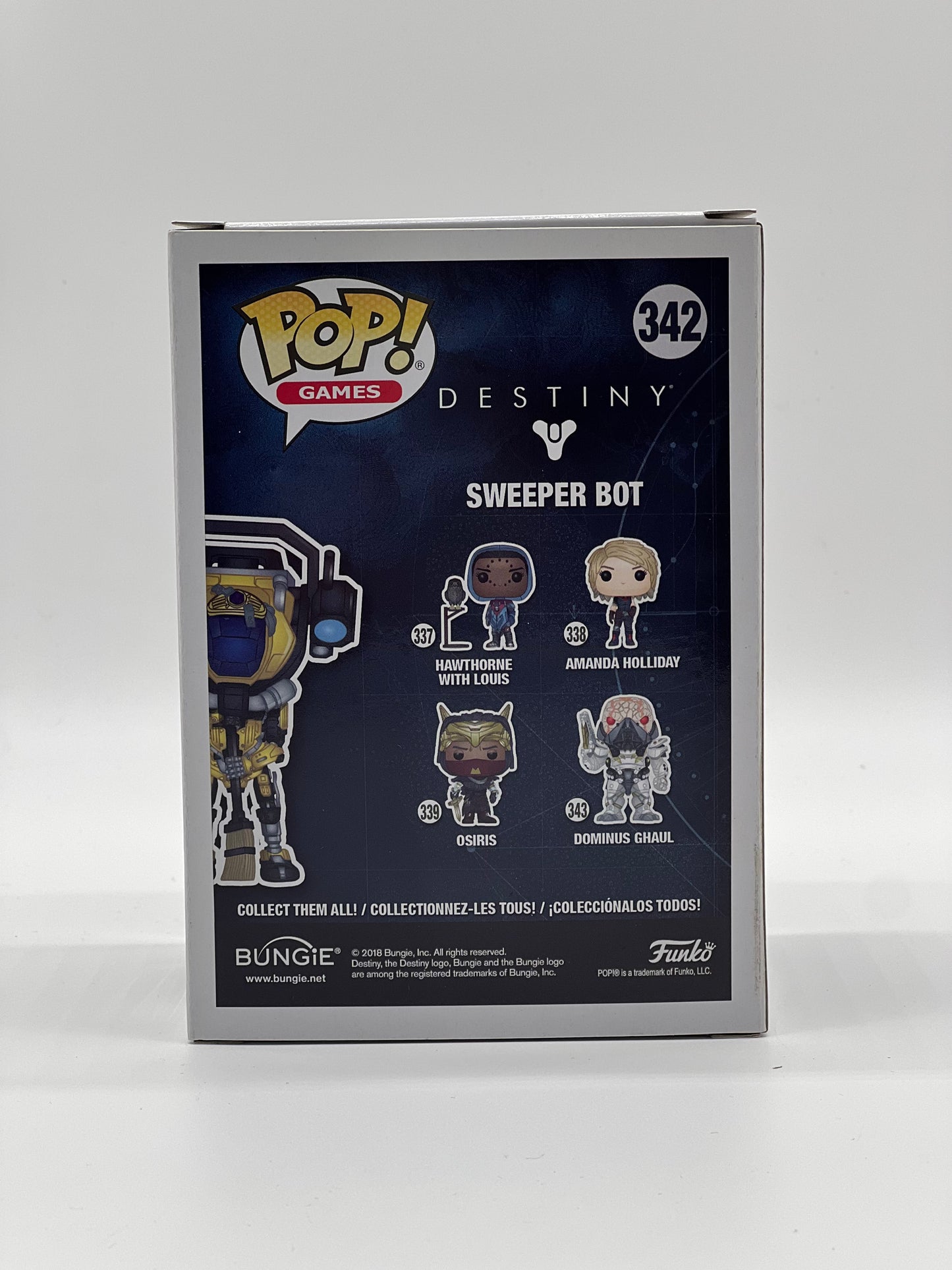 Pop! Games Destiny 342 Sweeper Bot 2018 Summer Convention Limited Edition