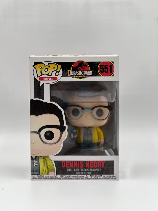 Pop! Movies Jurassic Park 25TH Anniversary 551 Dennis Nedry