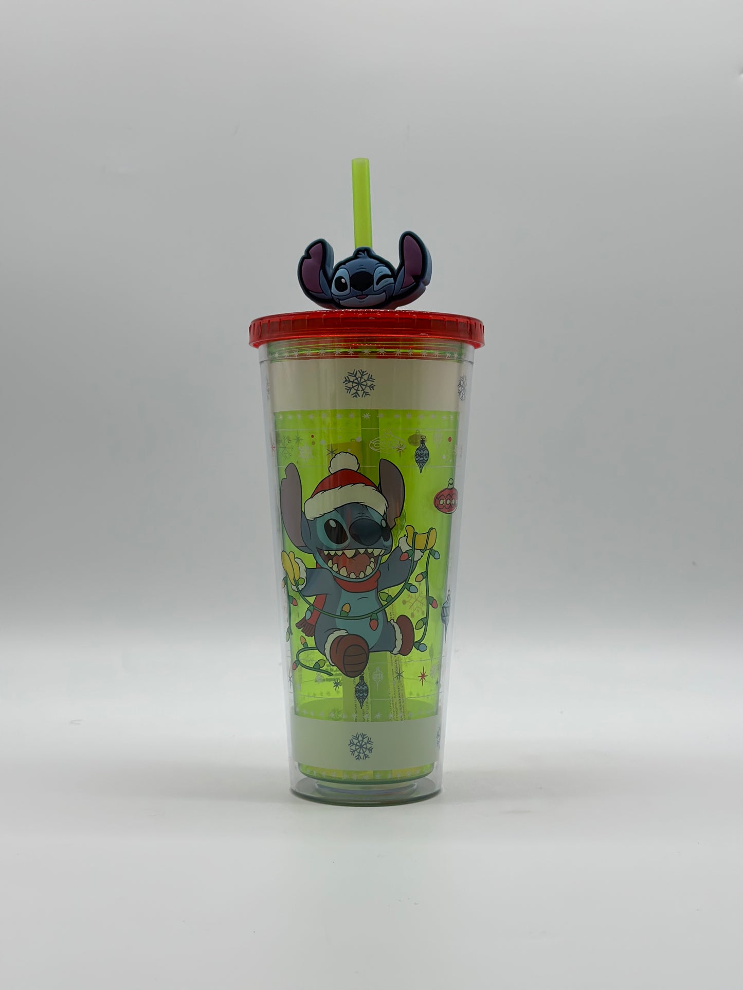 Stitch Christmas Tumbler HotTopic Exclusive