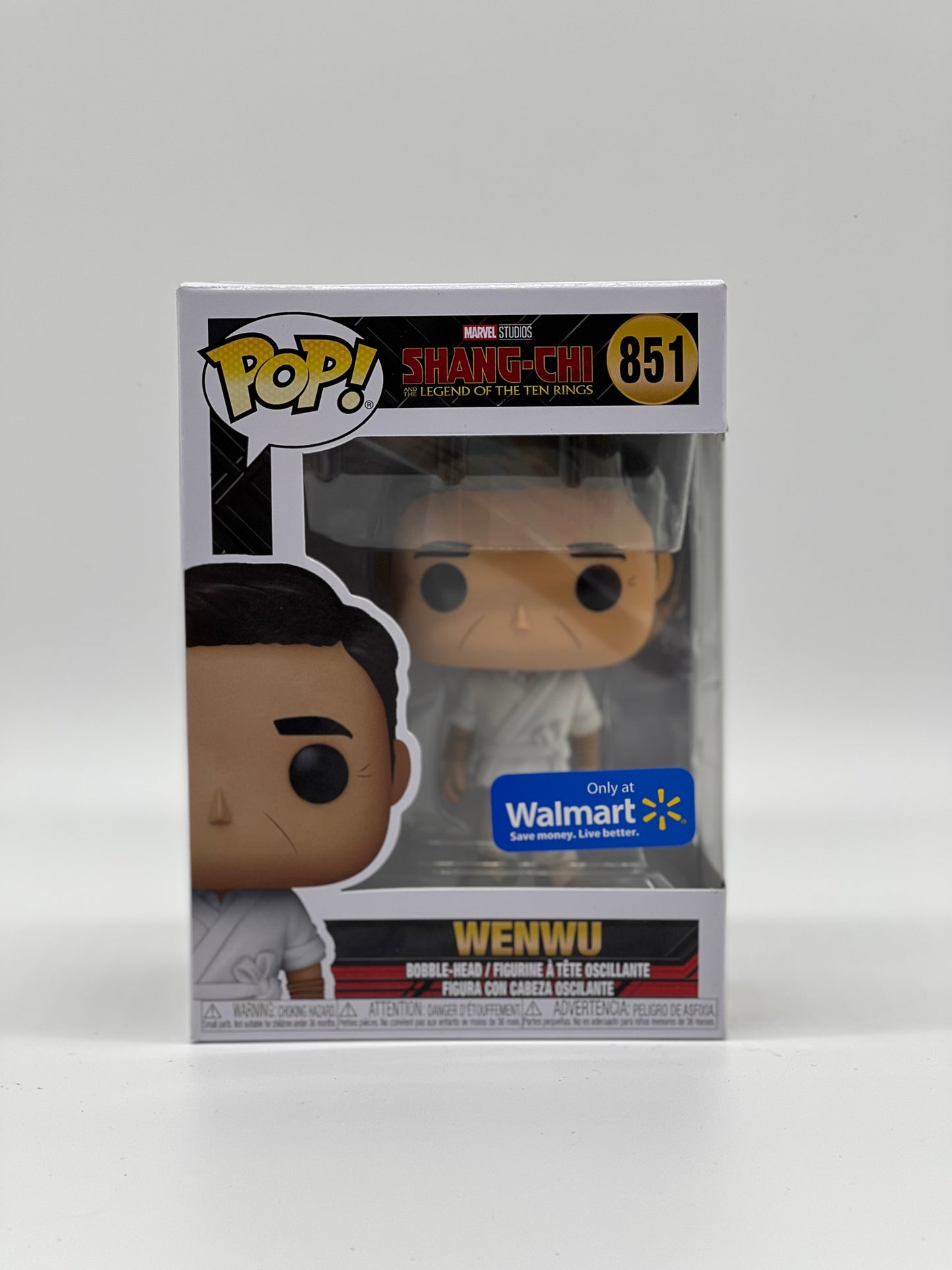 Pop! Marvel Studios Shang-Chi And The Legend Of The Ten Rings 851 Wenwu Only At Walmart