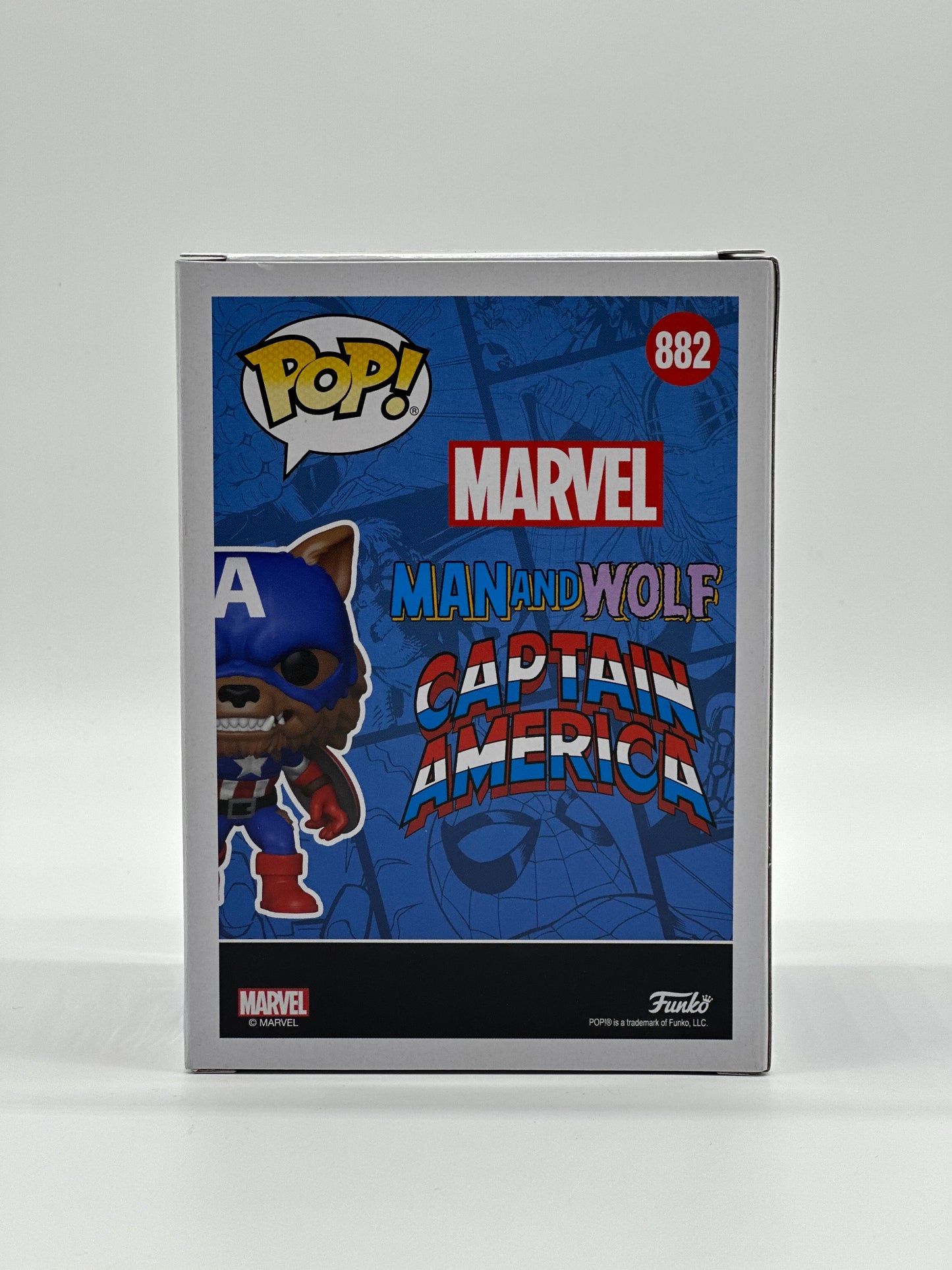 Pop! Marvel Marvel 882 CapWolf 2021 Summer Convention Limited Edition