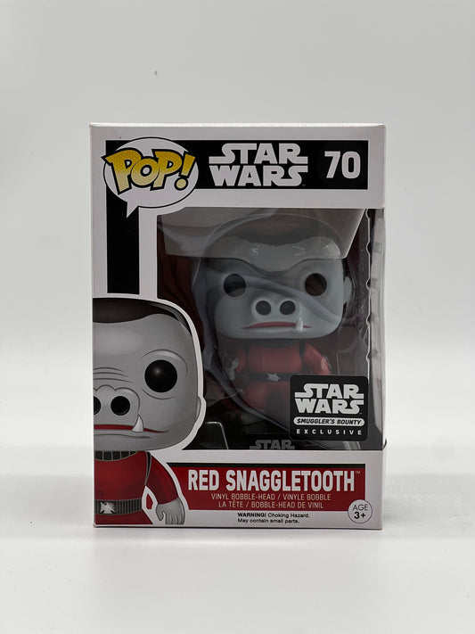 Pop! Star Wars 70 Red Snaggletooth Smuggler’s Bounty Exclusive