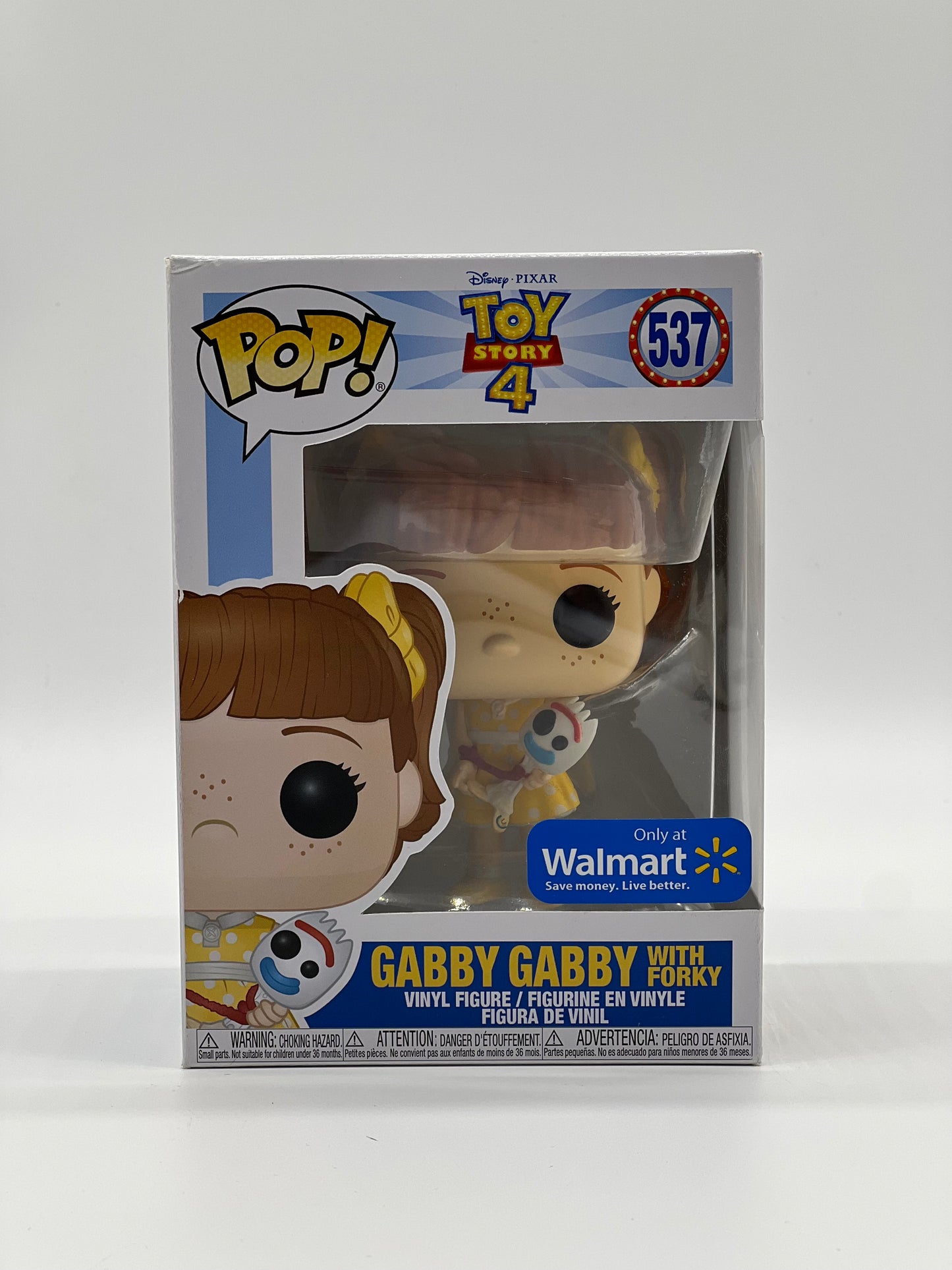 Pop! Disney Pixar Toy Story 4 537 Gabby Gabby With Forky Only At Walmart