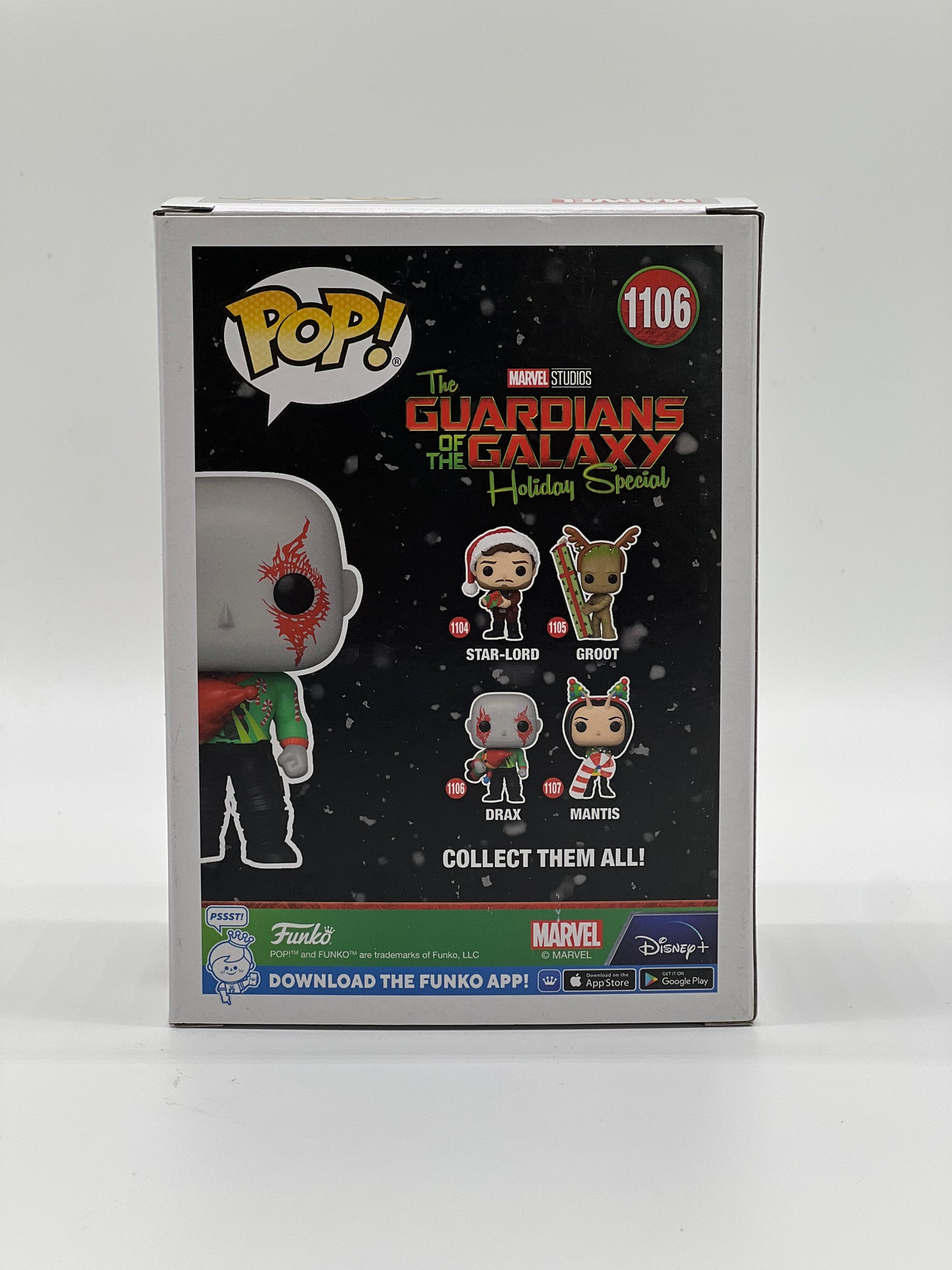 Pop! Marvel Studios The Guardians Of The Galaxy Holiday Special 1106 Drax