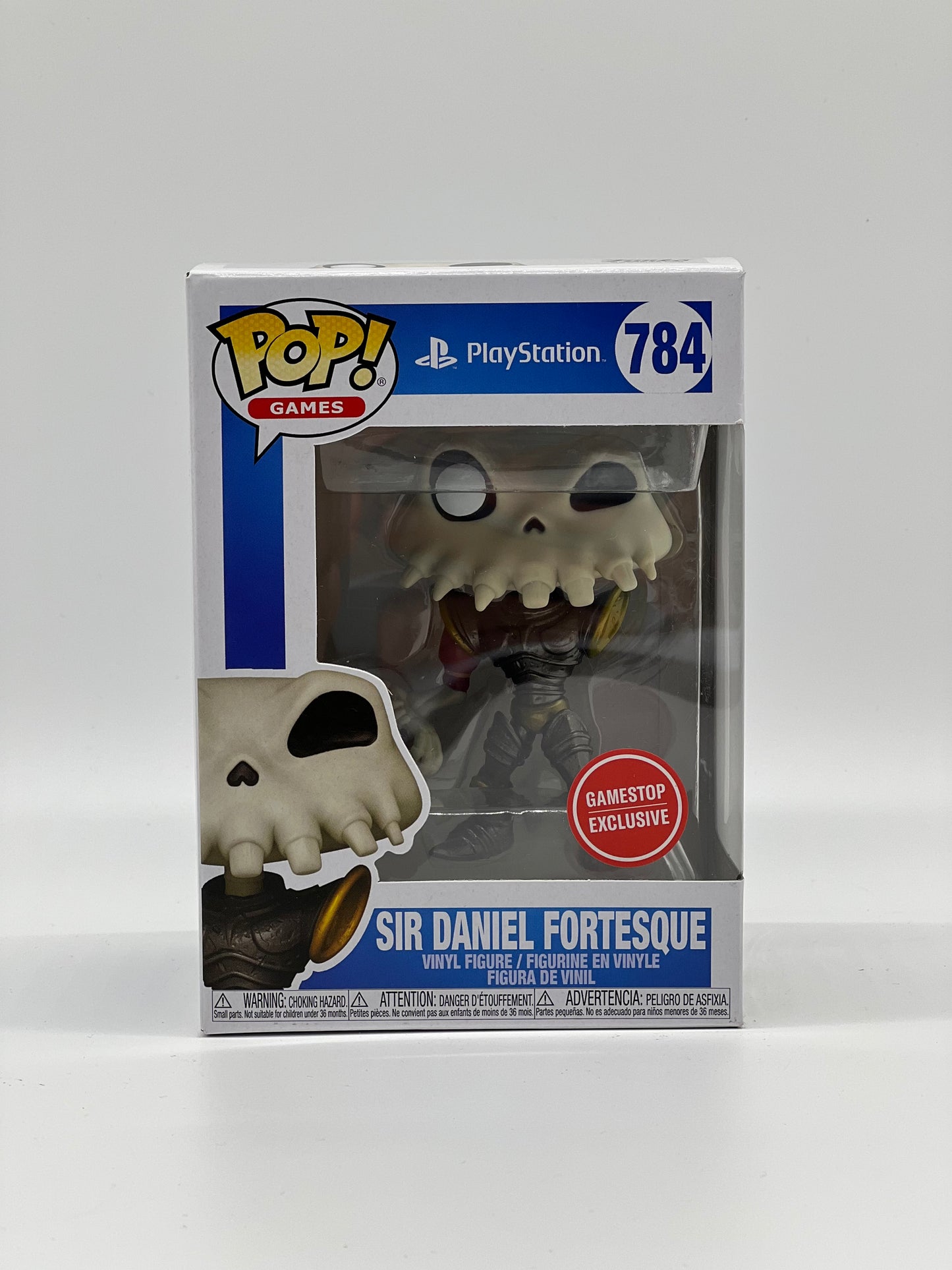 Pop! Games PlayStation 784 Sir Daniel Fortesque GameStop Exclusive