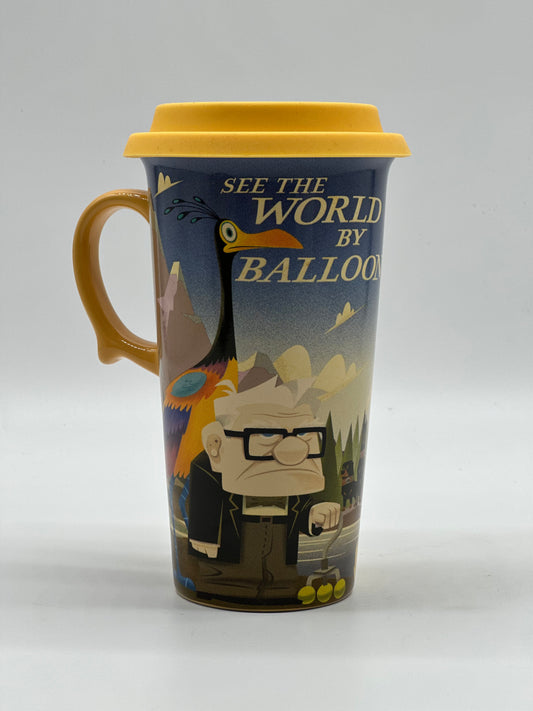 Up See The World By Balloon! Mug