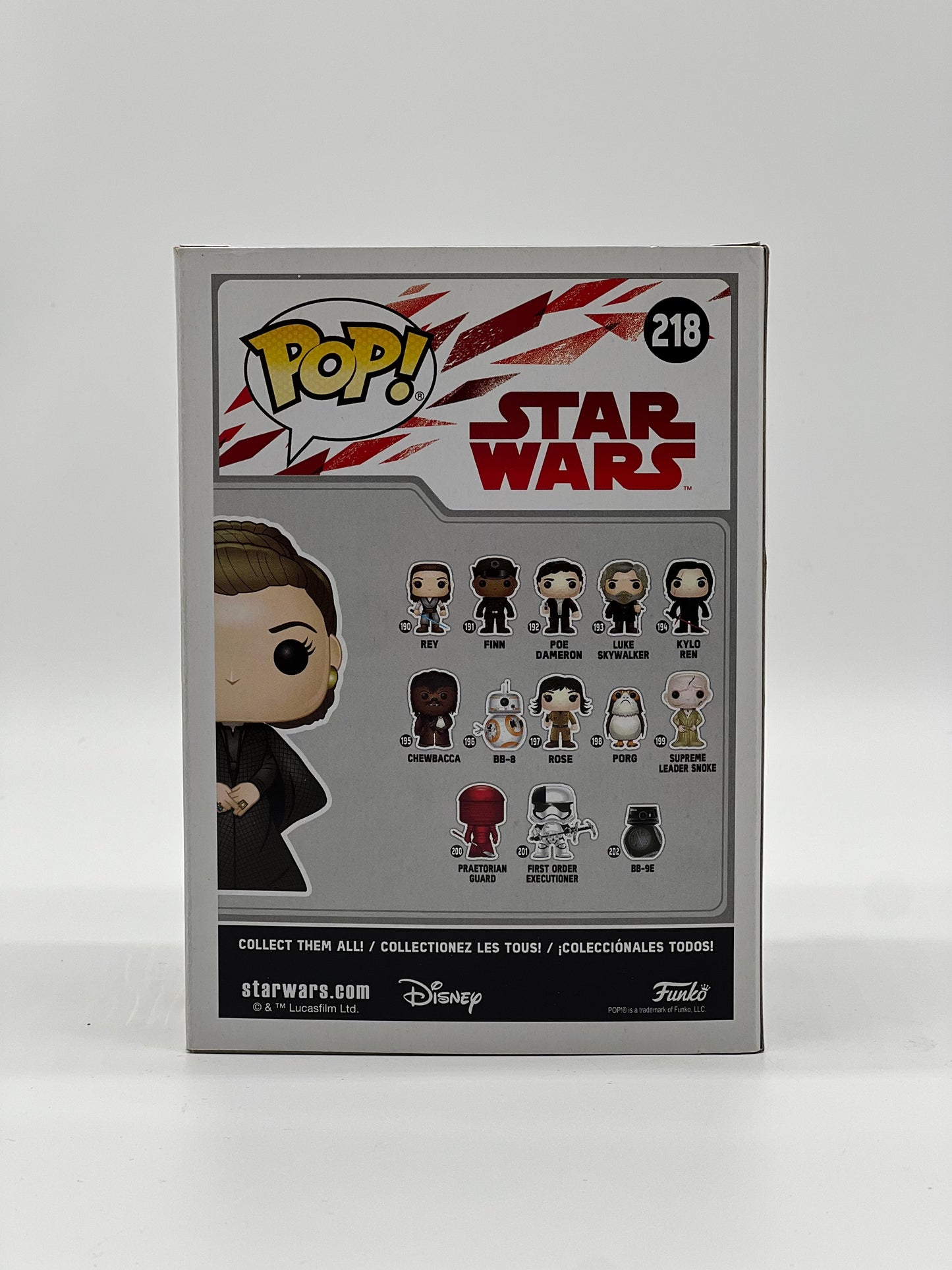 Pop! Star Wars 218 Princess Leia Only At Walmart