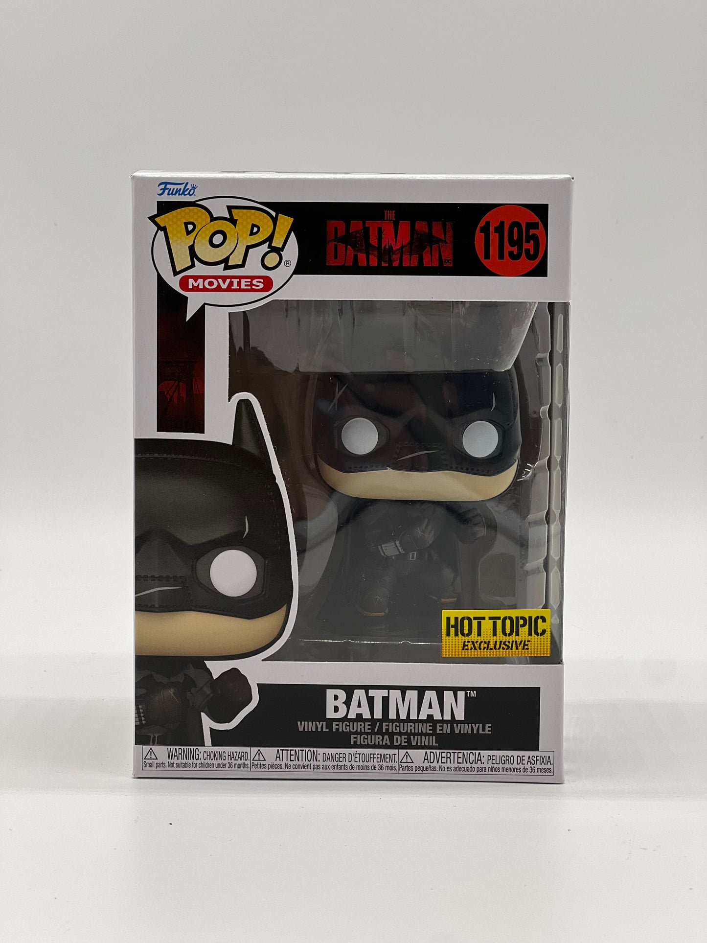 Pop! Movies The Batman 1195 Batman HotTopic Exclusive