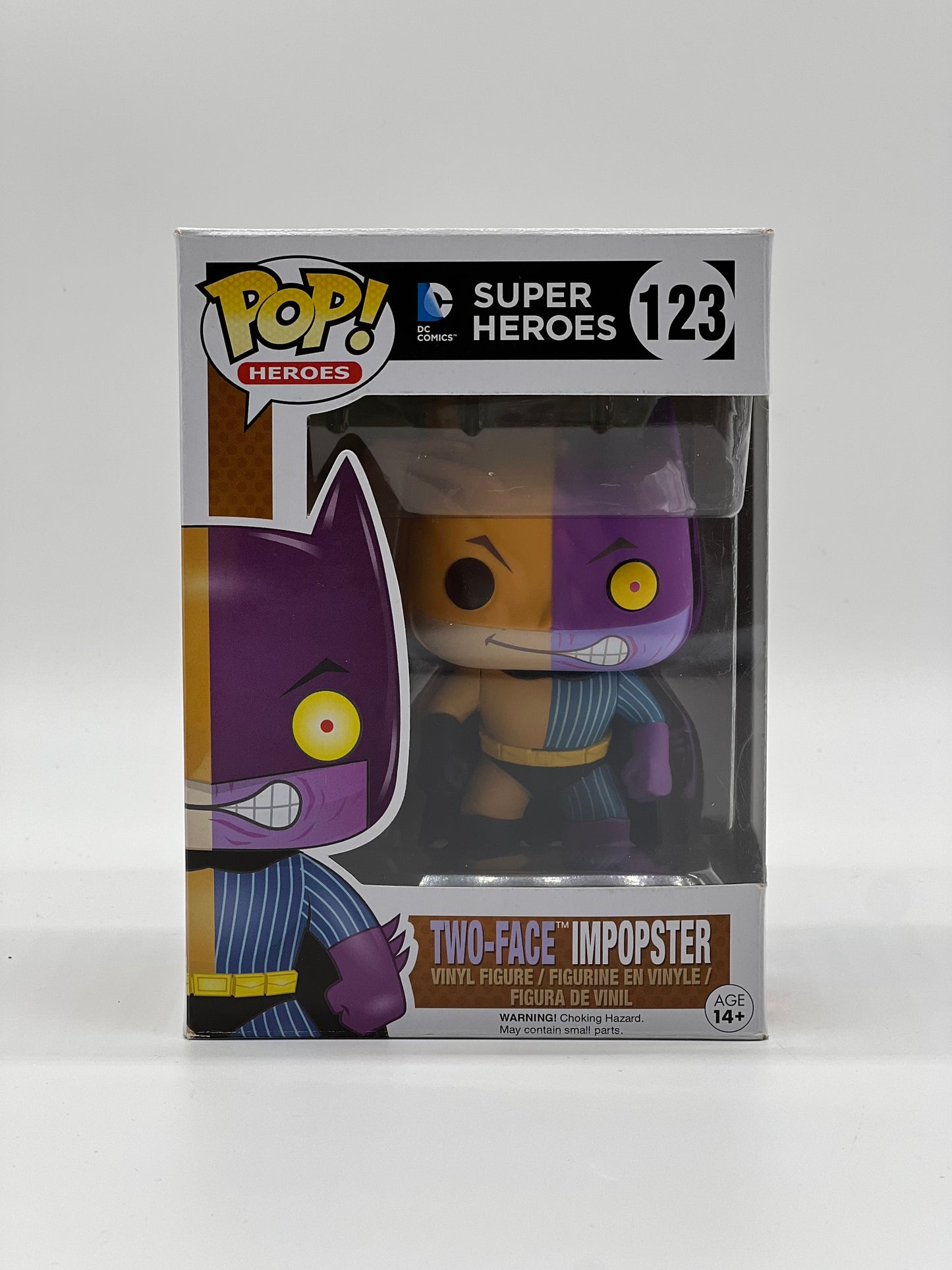 Pop! DC Comics Super Heroes 123 Two-Face Impopster