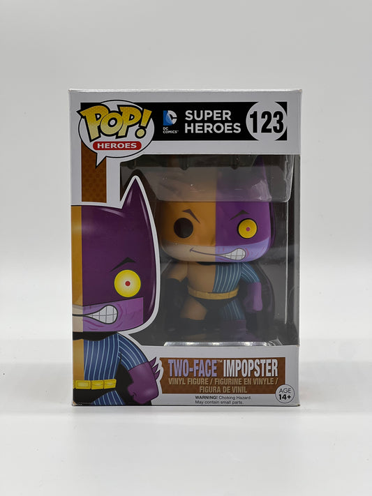 Pop! DC Comics Super Heroes 123 Two-Face Impopster